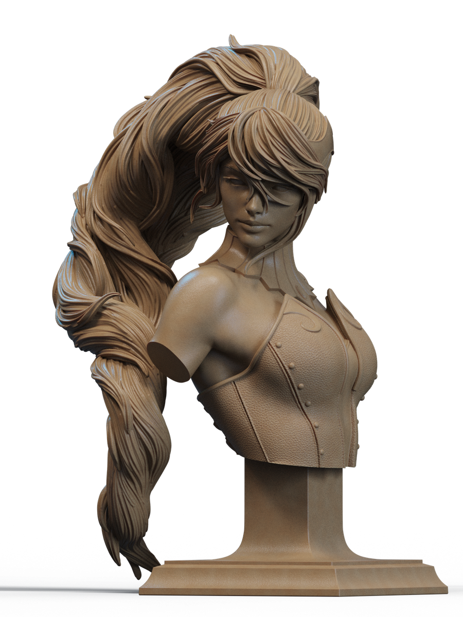 Pyrrha Nikos - Bust (RWBY)