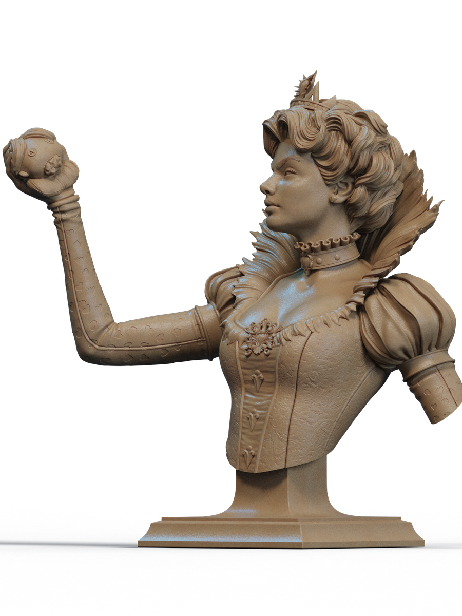 Queen of Hearts Bust - Image 2