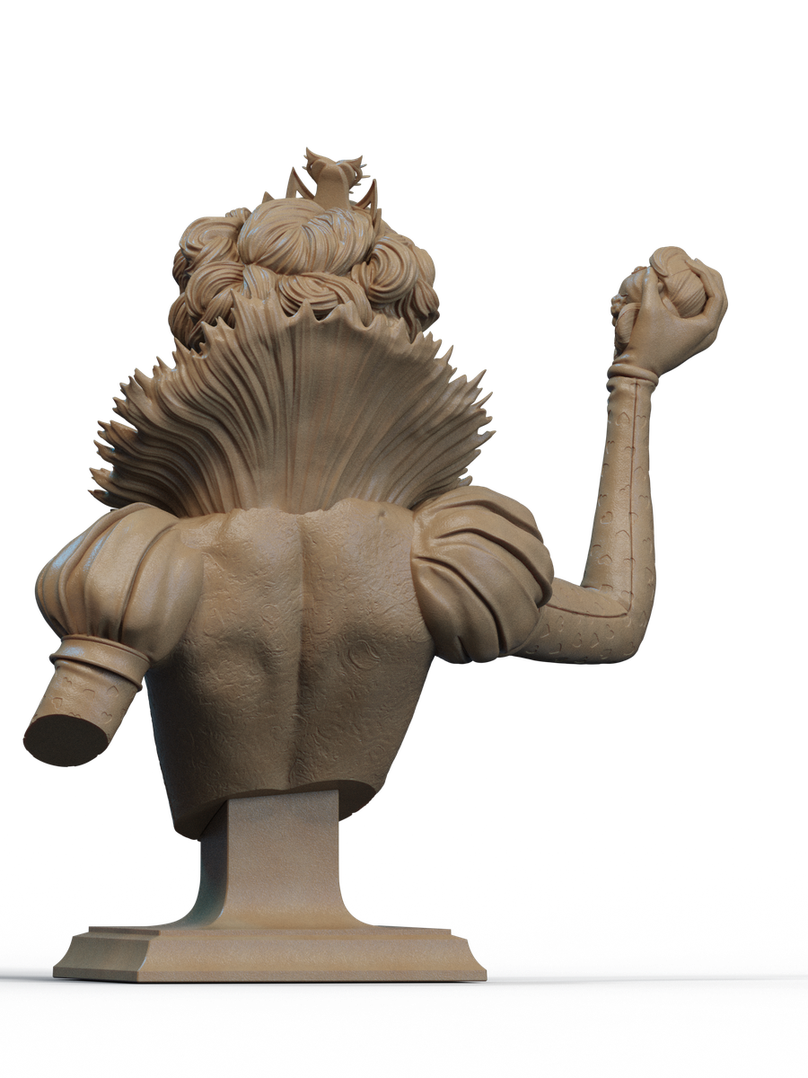 Queen of Hearts Bust - Image 3