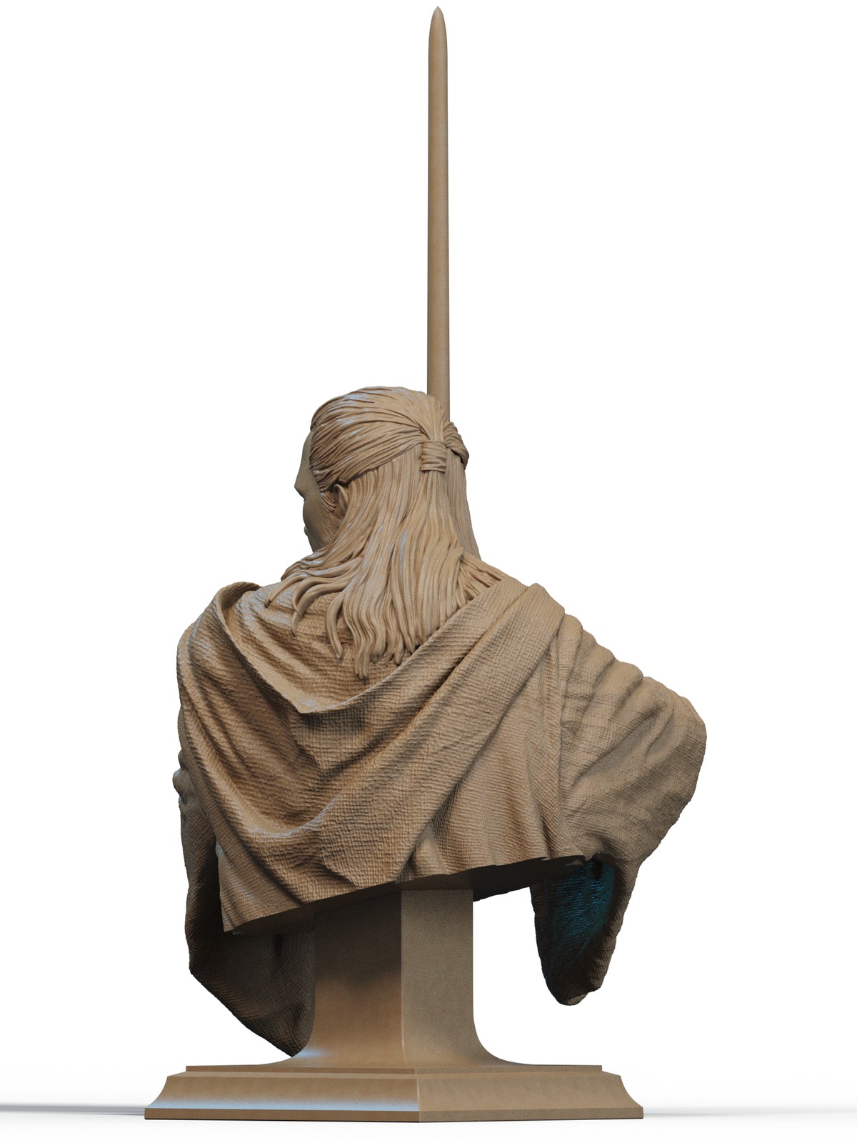 Qui-Gon Jinn Bust - Image 3