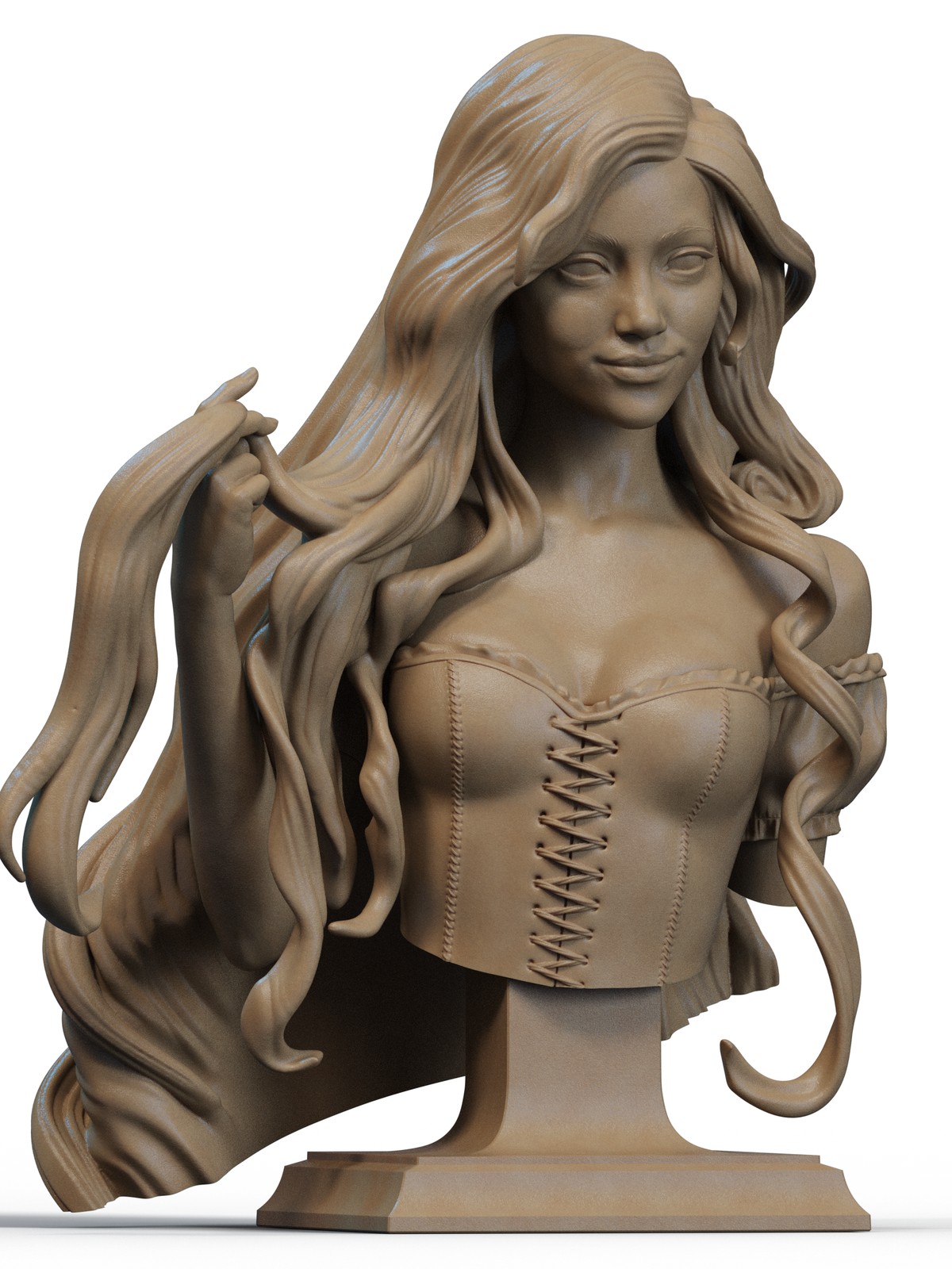 Rapunzel Bust