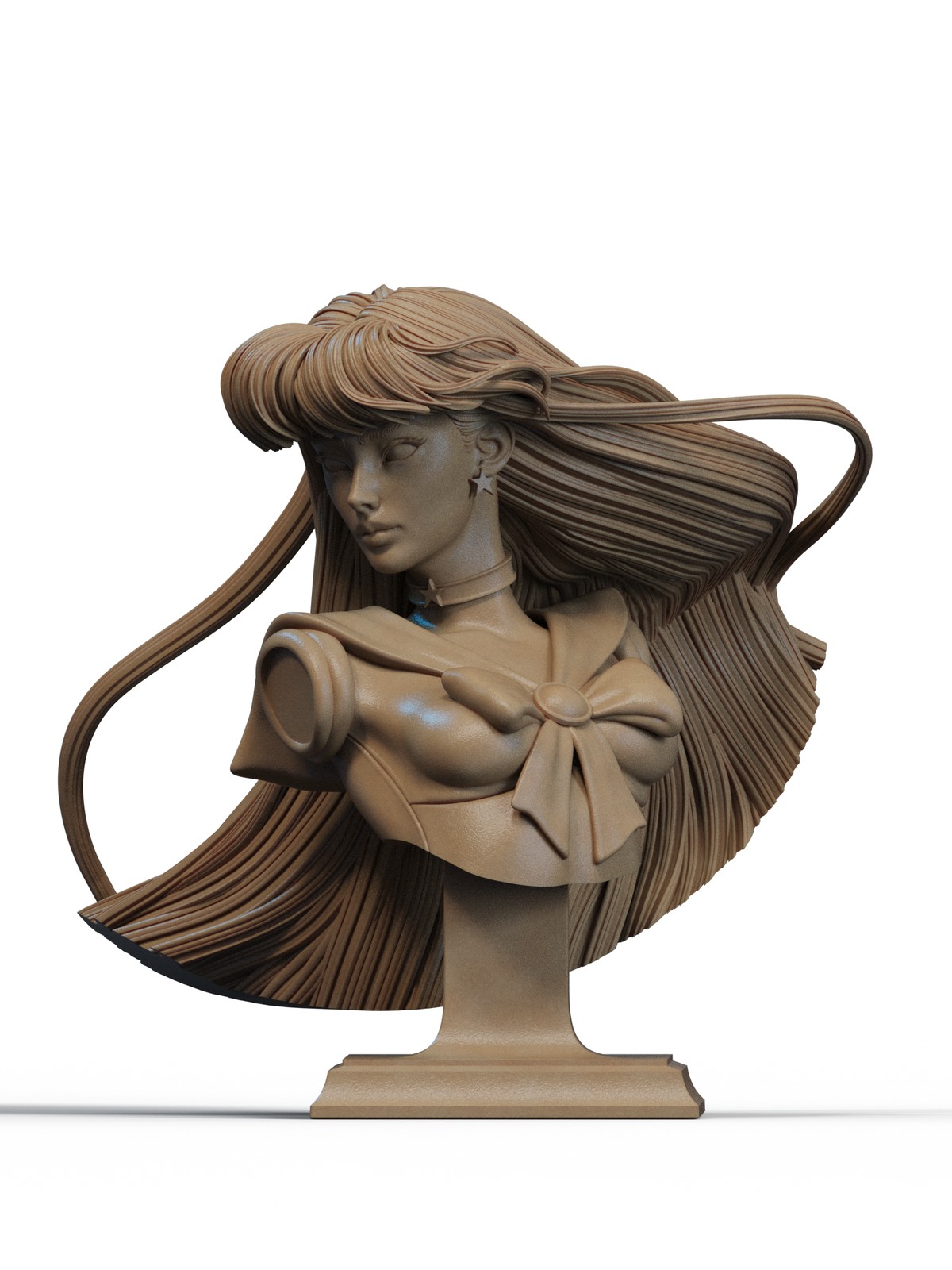 Rei Hino - Bust (Sailor Moon)