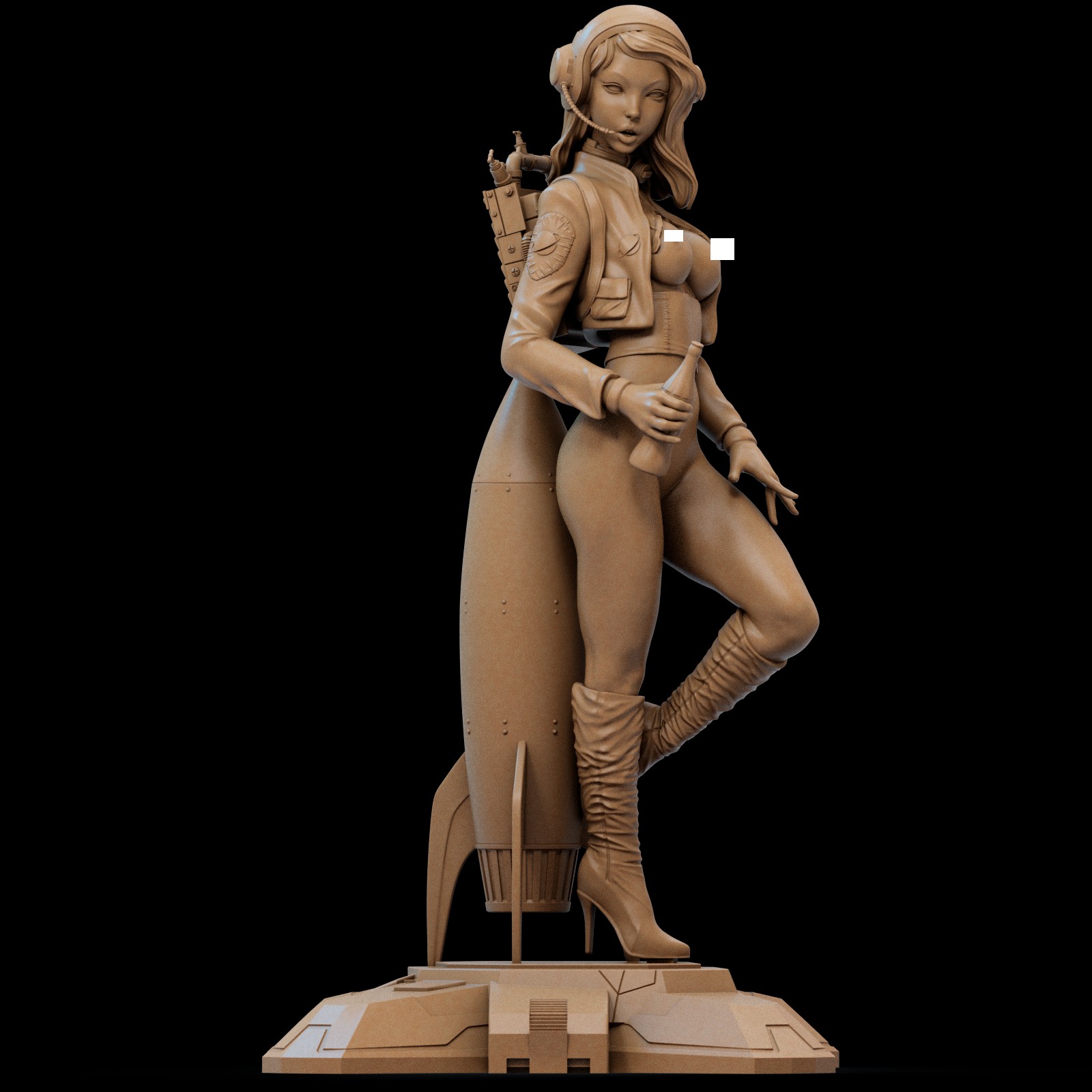 Retro Pinup Astronaut - Image 3