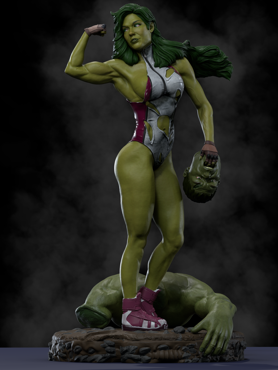 She-Hulk - Diorama (Marvel)