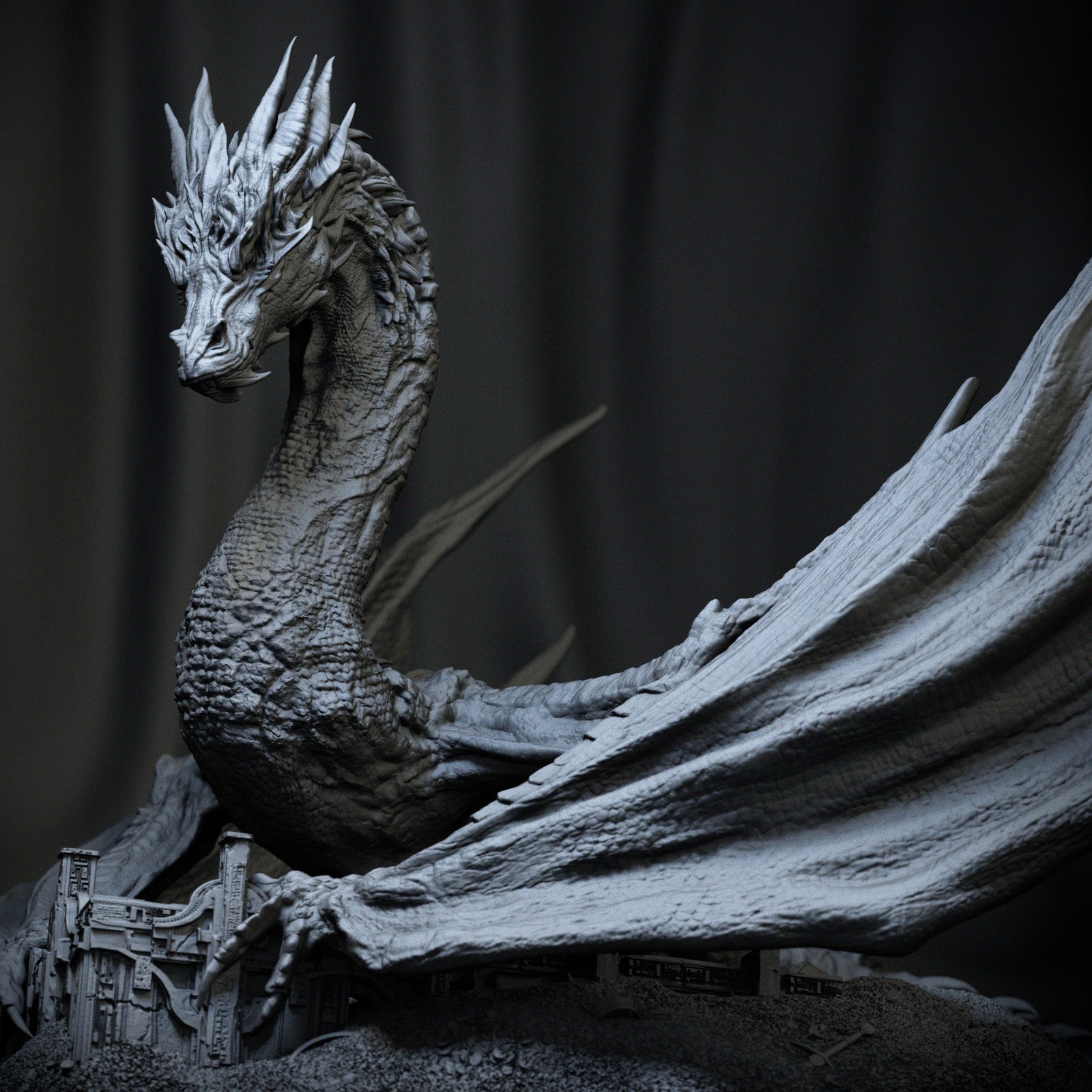 Smaug - Diorama (The Hobbit)