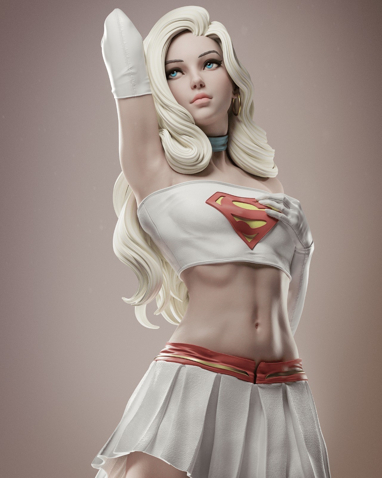 Supergirl Crop Top (DC)