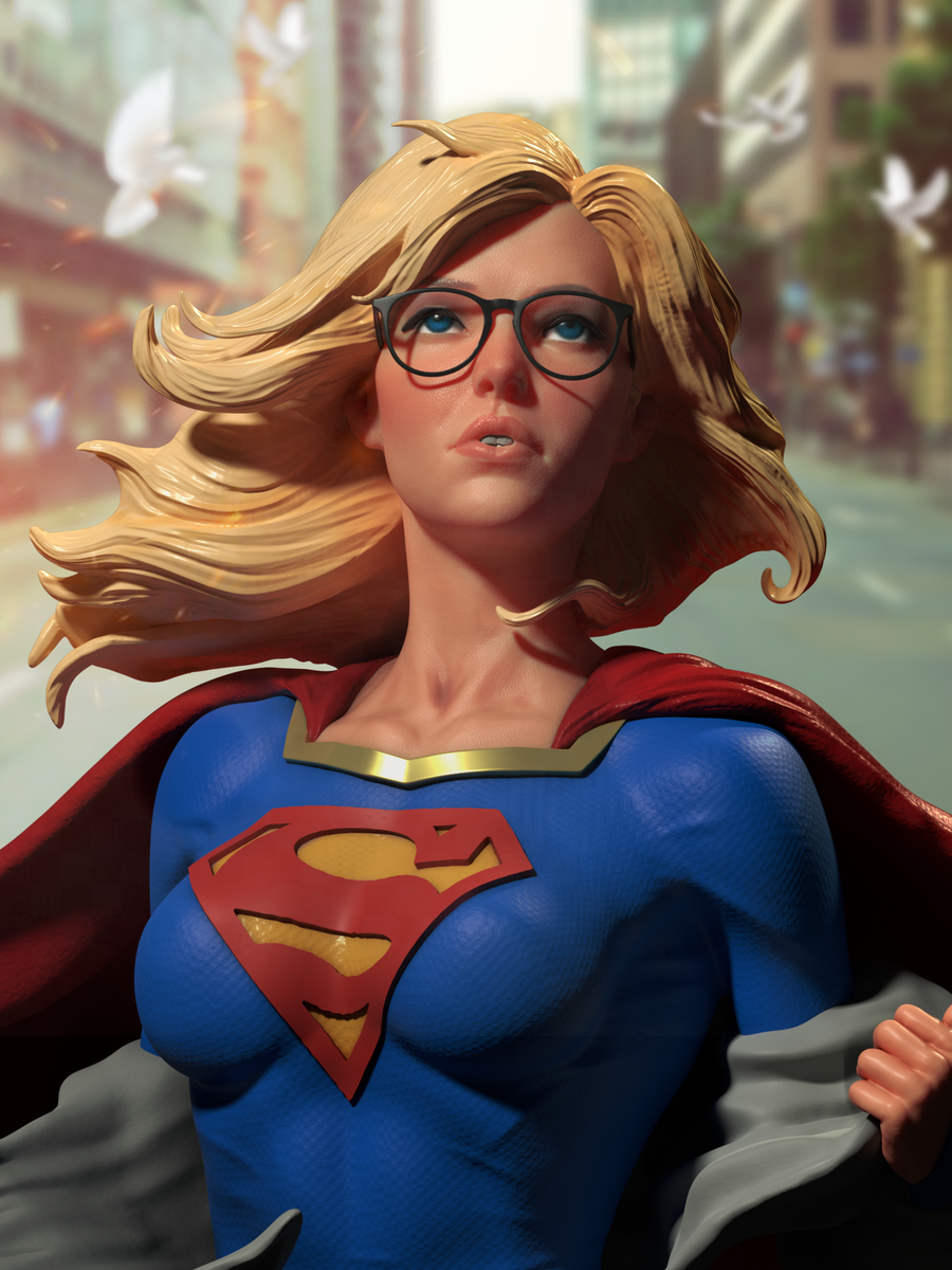 Supergirl Glasses (DC)