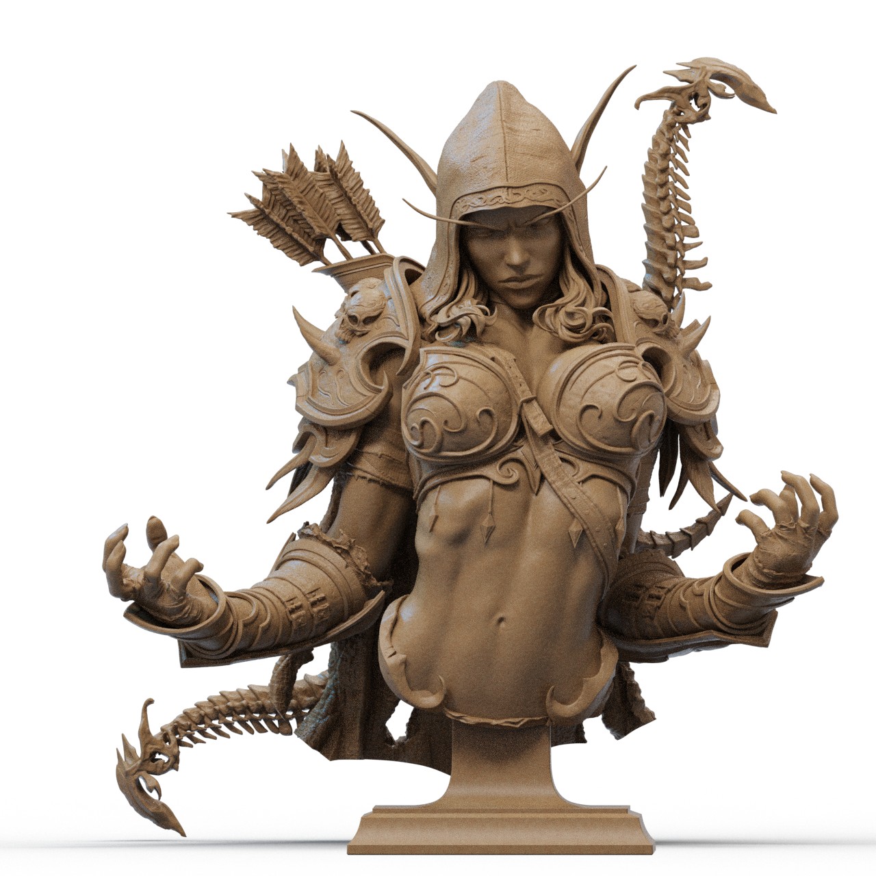 Sylvanas Windrunner - Bust (World of Warcraft)