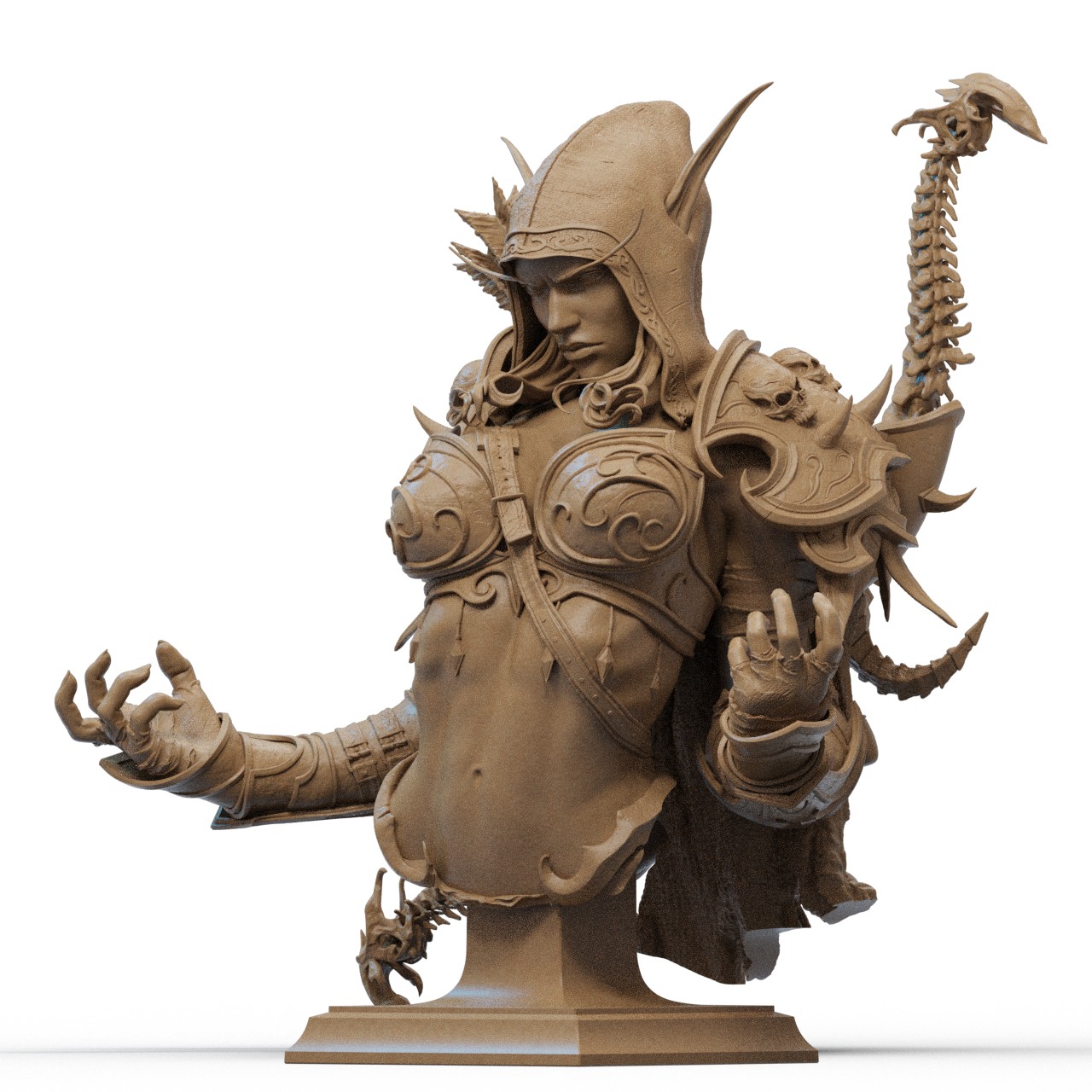 Sylvanas Windrunner Bust - Image 2