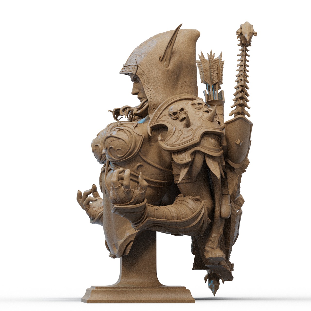 Sylvanas Windrunner Bust - Image 3
