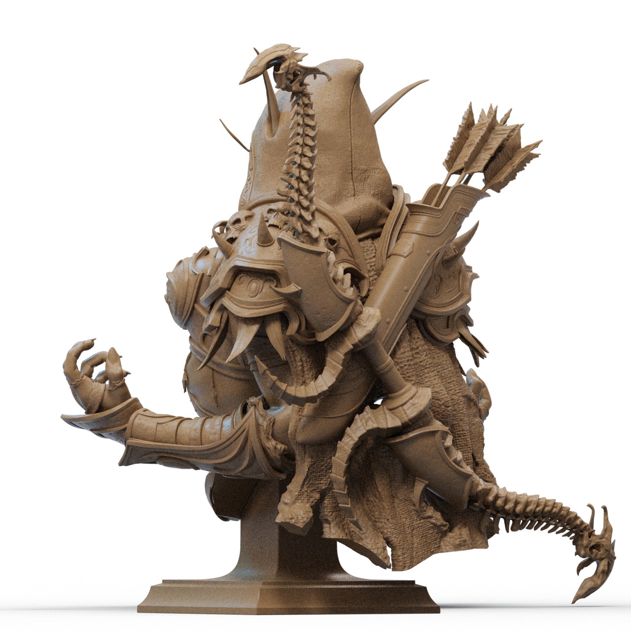 Sylvanas Windrunner Bust - Image 4