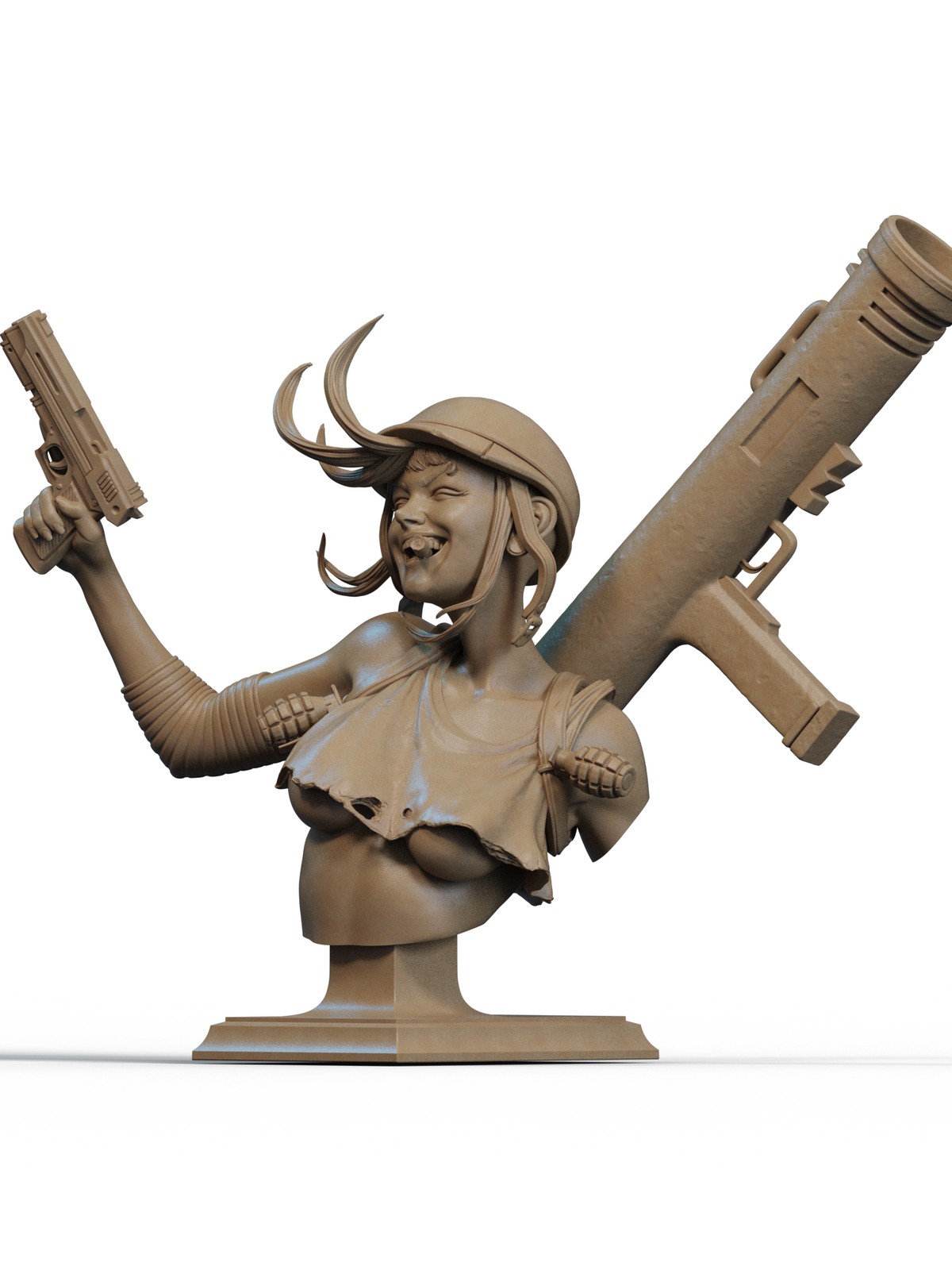 War Girl Bust - Image 2