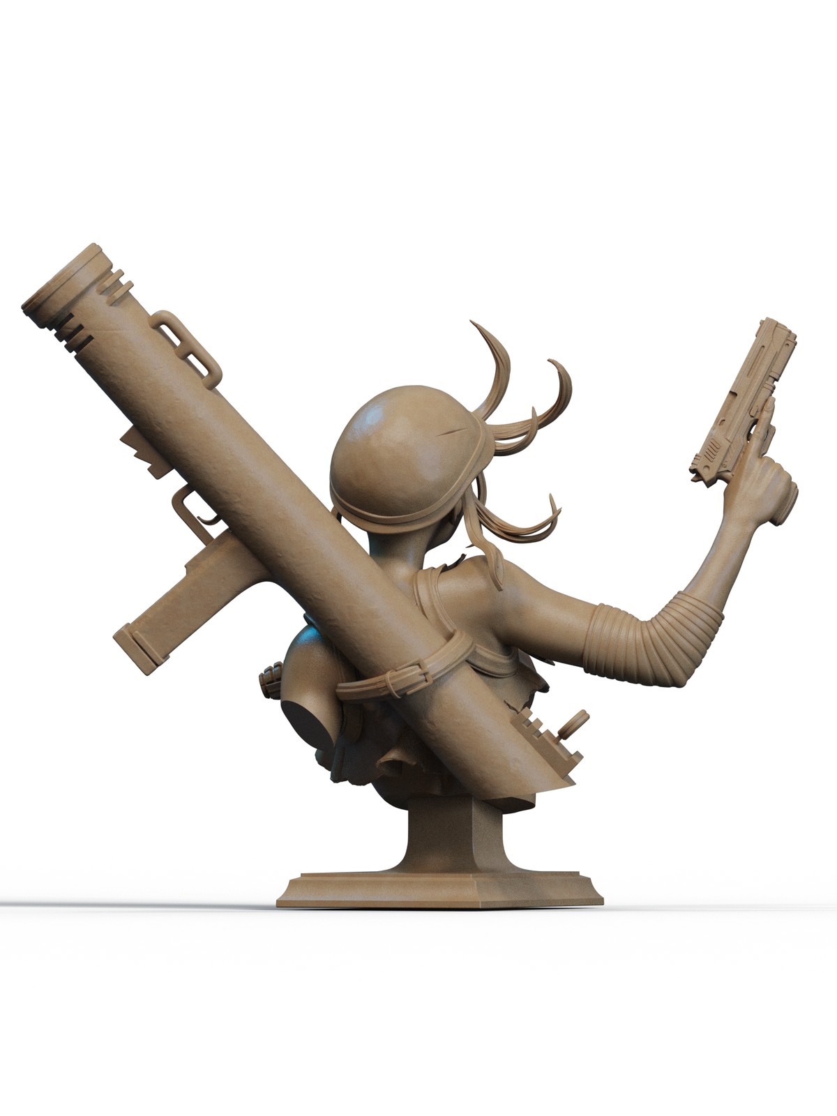 War Girl Bust - Image 3