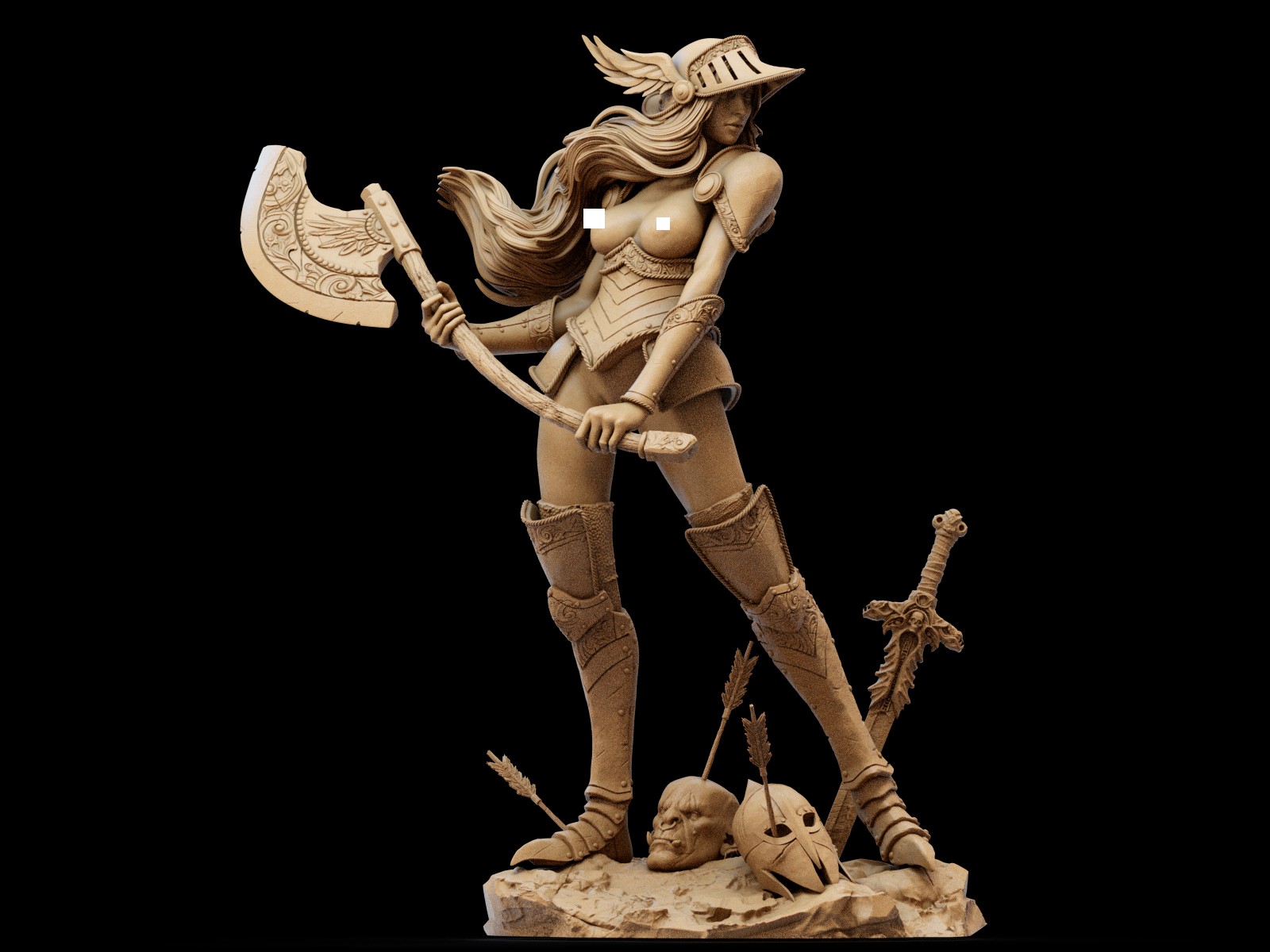 Valkyrie NSFW 3D Print - Image 3