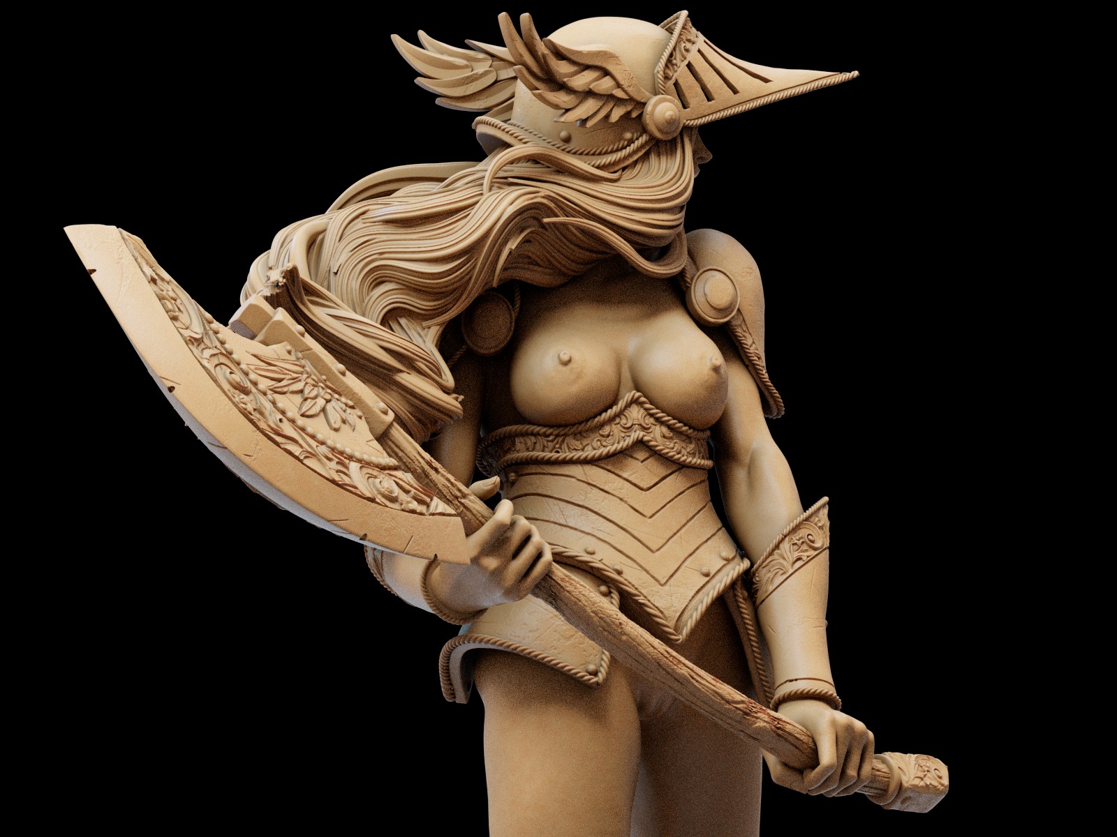 Valkyrie NSFW 3D Print - Image 4