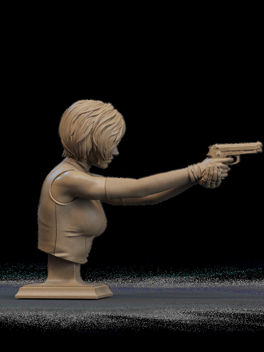 Regina - Bust (Dino Crisis) - Image 3
