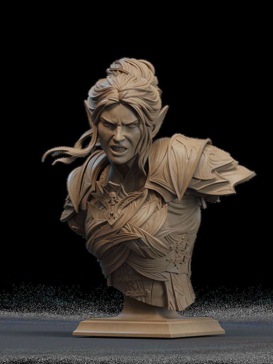 Minthara - Bust (Baldur's Gate 3)