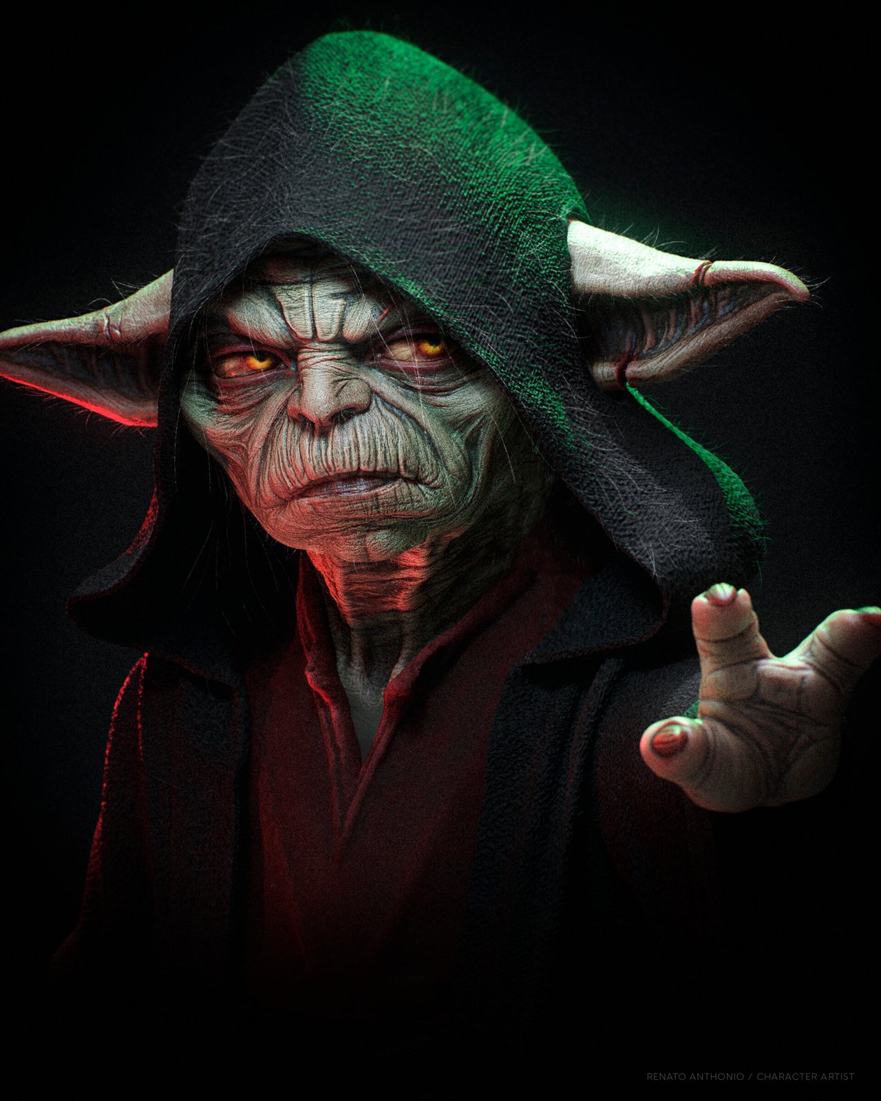 Yoda Sith - Bust (Star Wars) - Image 2