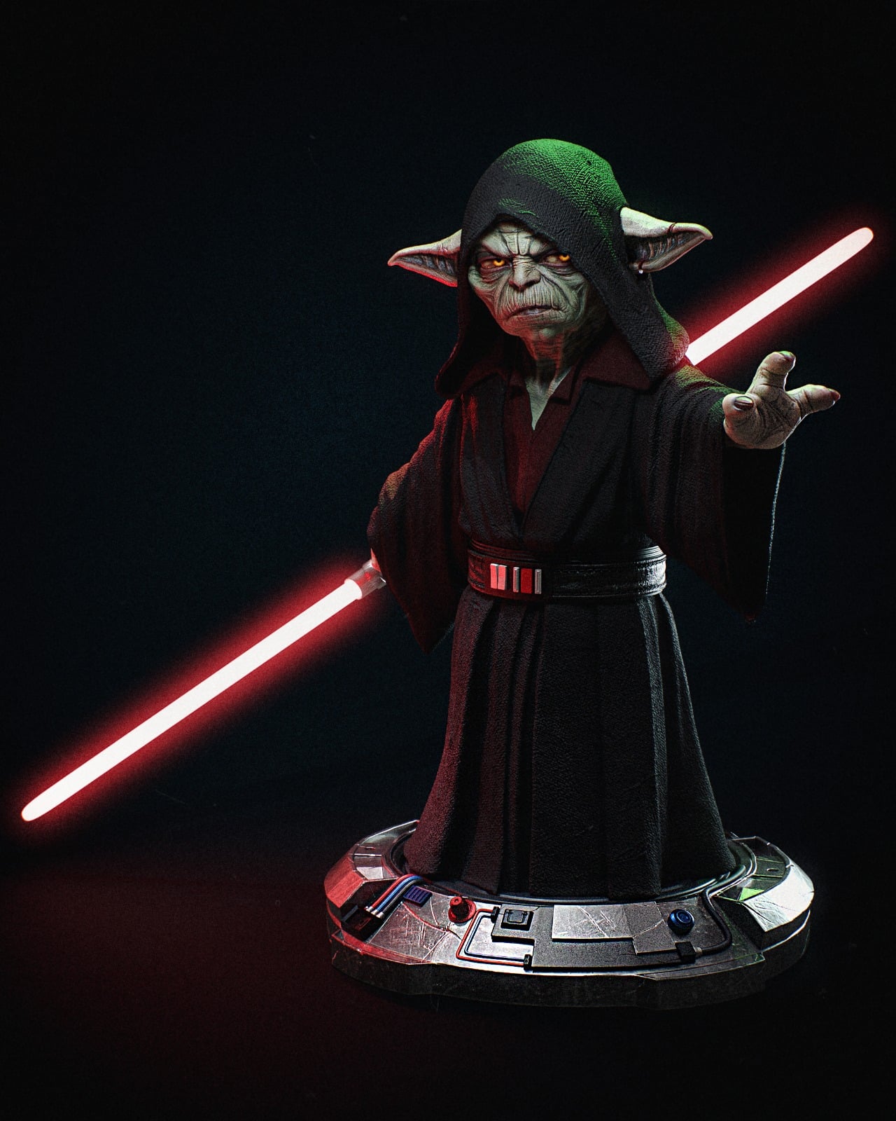 Yoda Sith - Bust (Star Wars) - Image 3