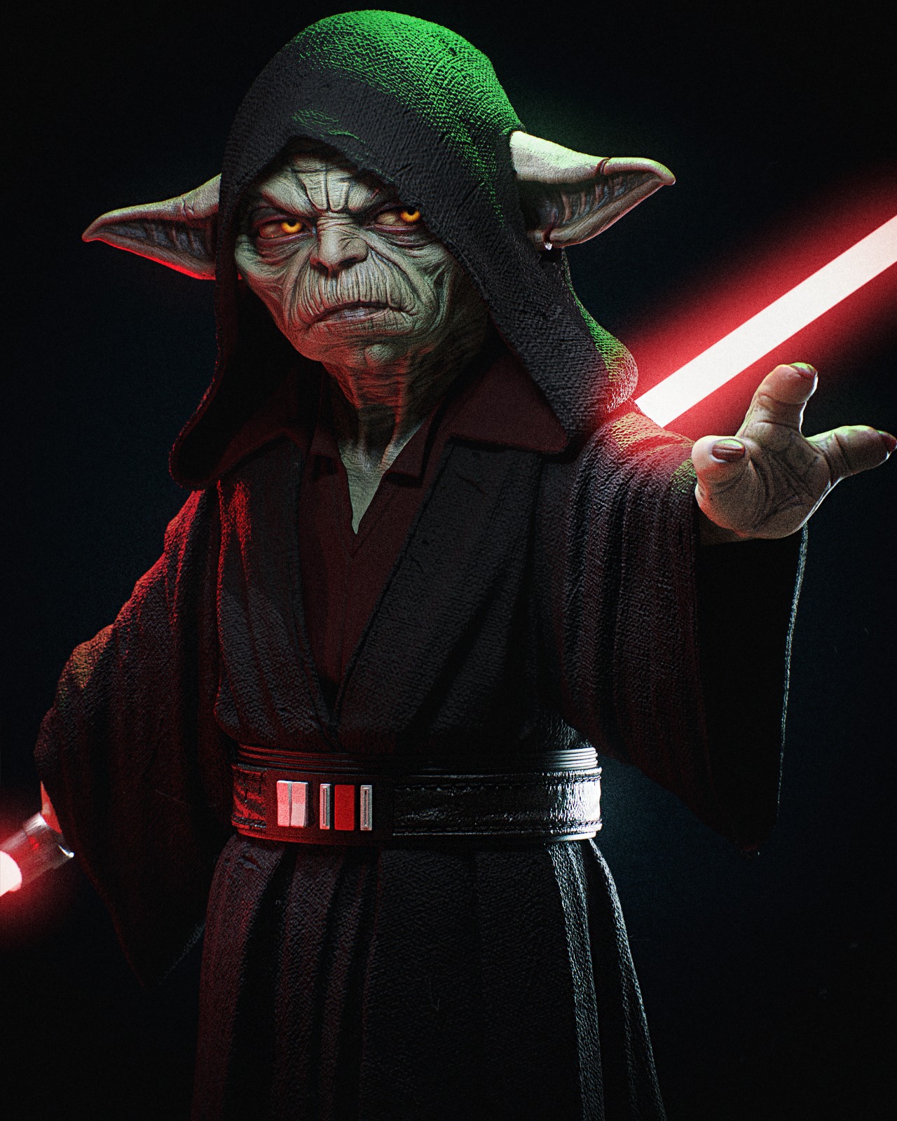 Yoda Sith - Bust (Star Wars) - Image 4