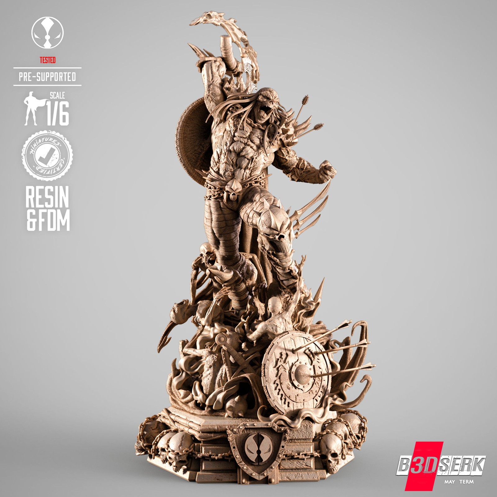 Dark Ages Spawn Sculpture