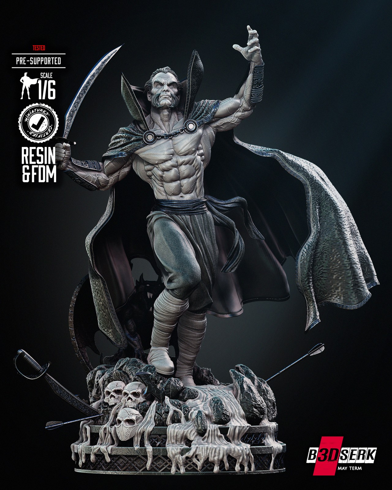 Ra's Al Ghul Sculpture