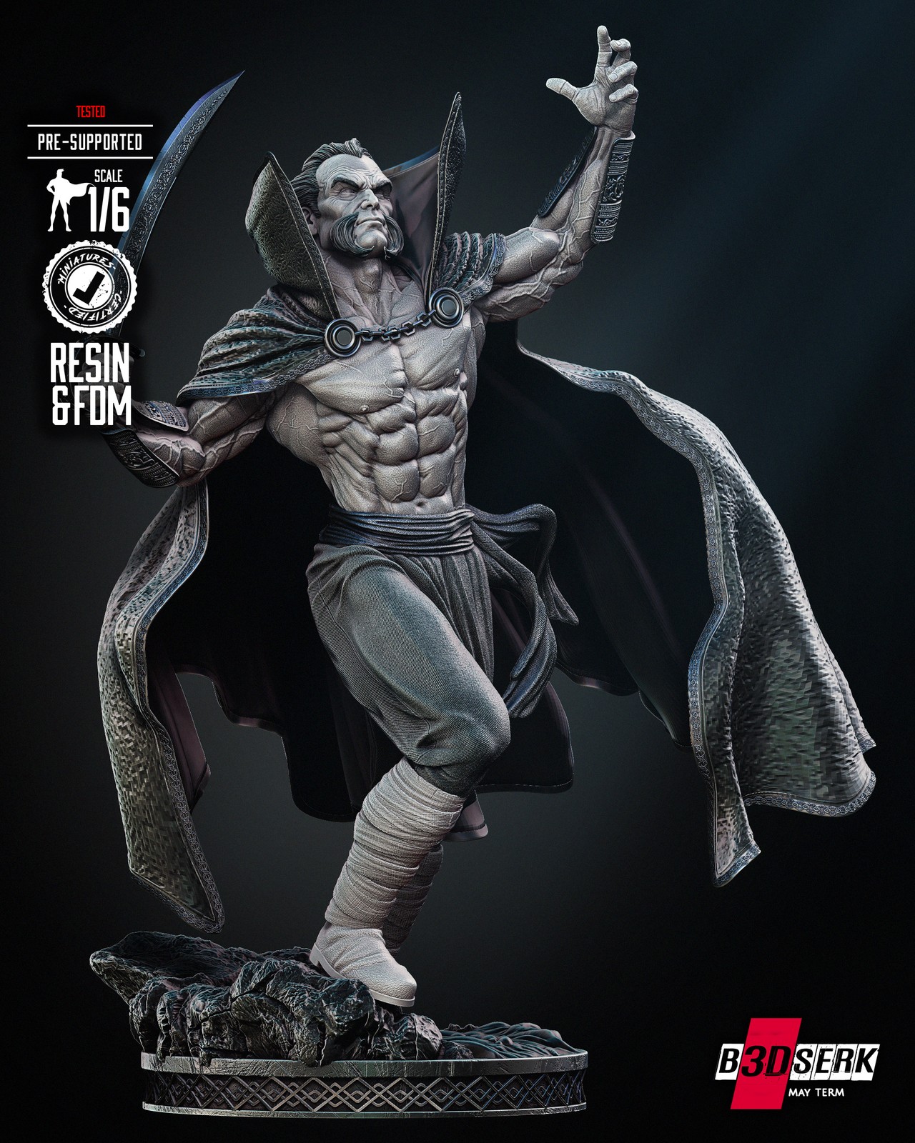 Ra's Al Ghul Sculpture - Image 3