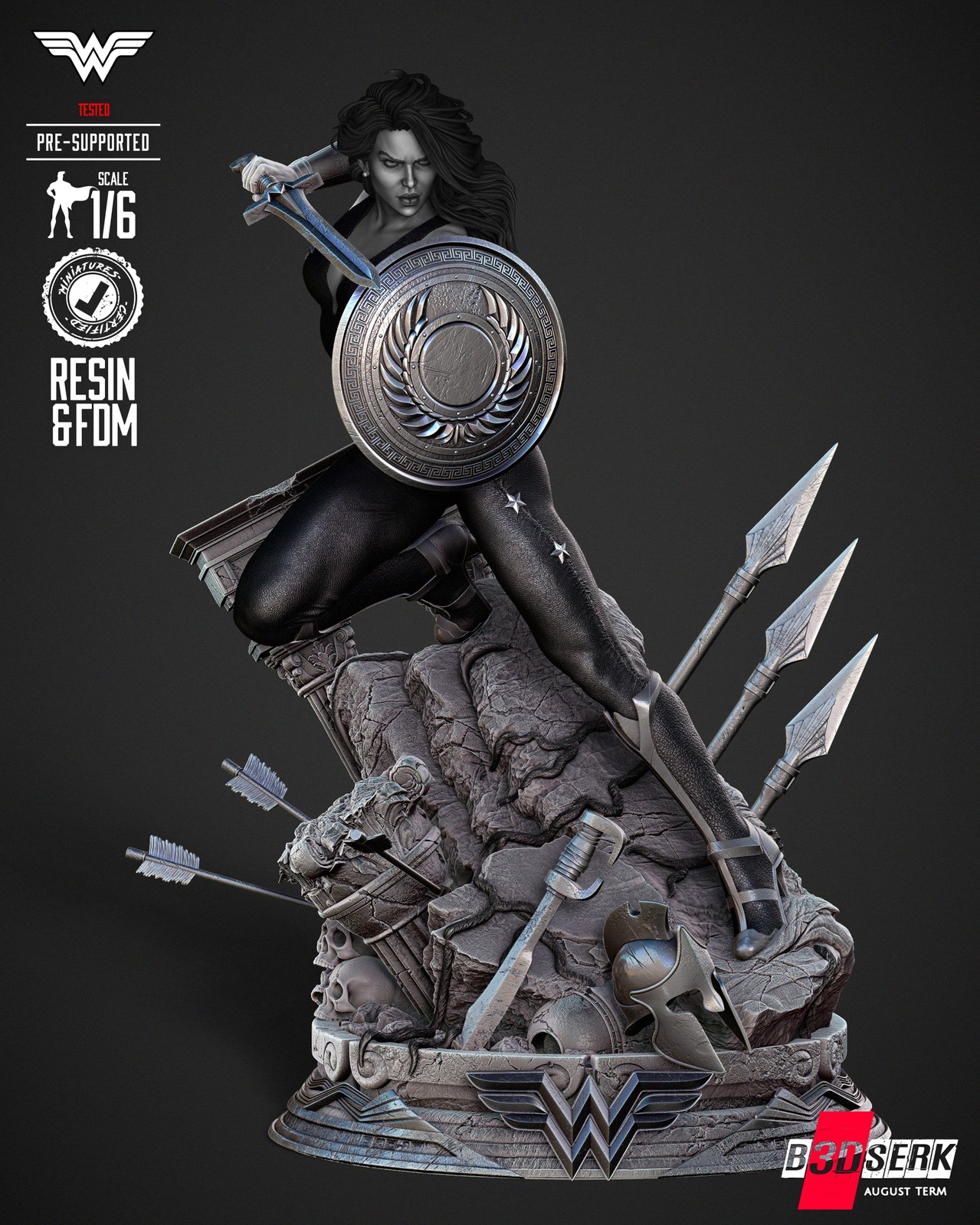 Wondergirl Sculpture