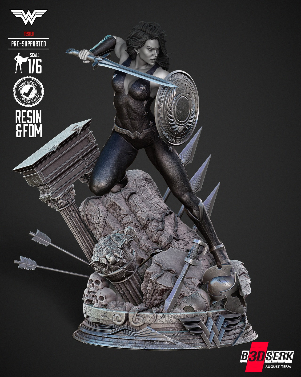 Wondergirl Sculpture - Image 2