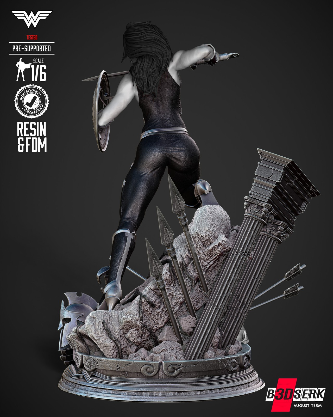 Wondergirl Sculpture - Image 3