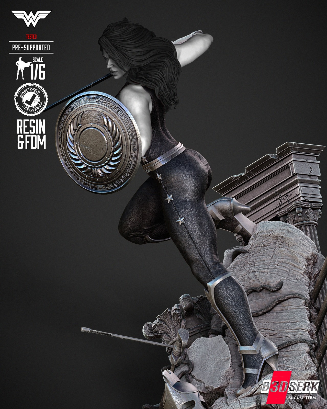 Wondergirl Sculpture - Image 4