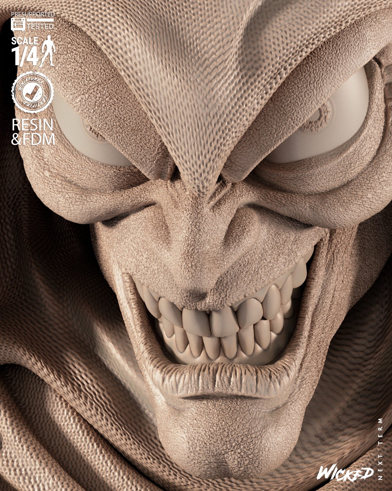 Hobgoblin Portrait Bust - Image 3