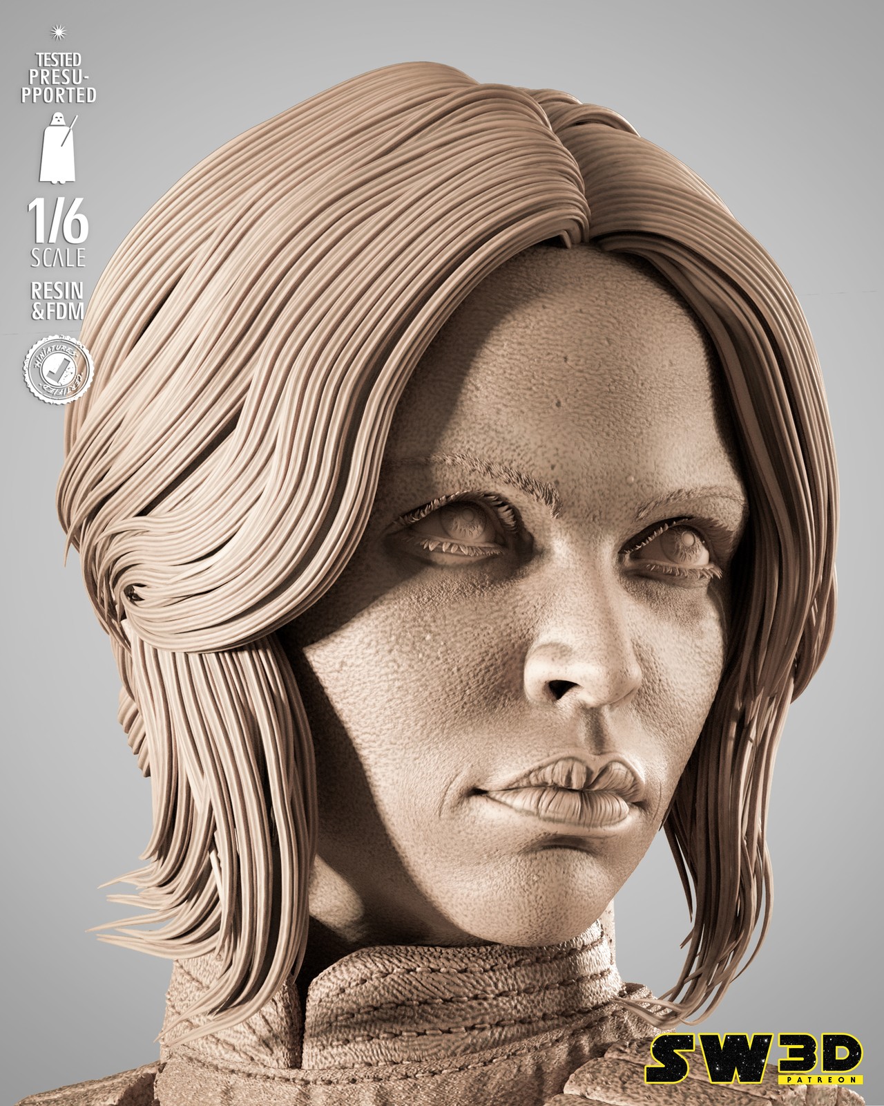 Jyn Erso Sculpture - Image 5