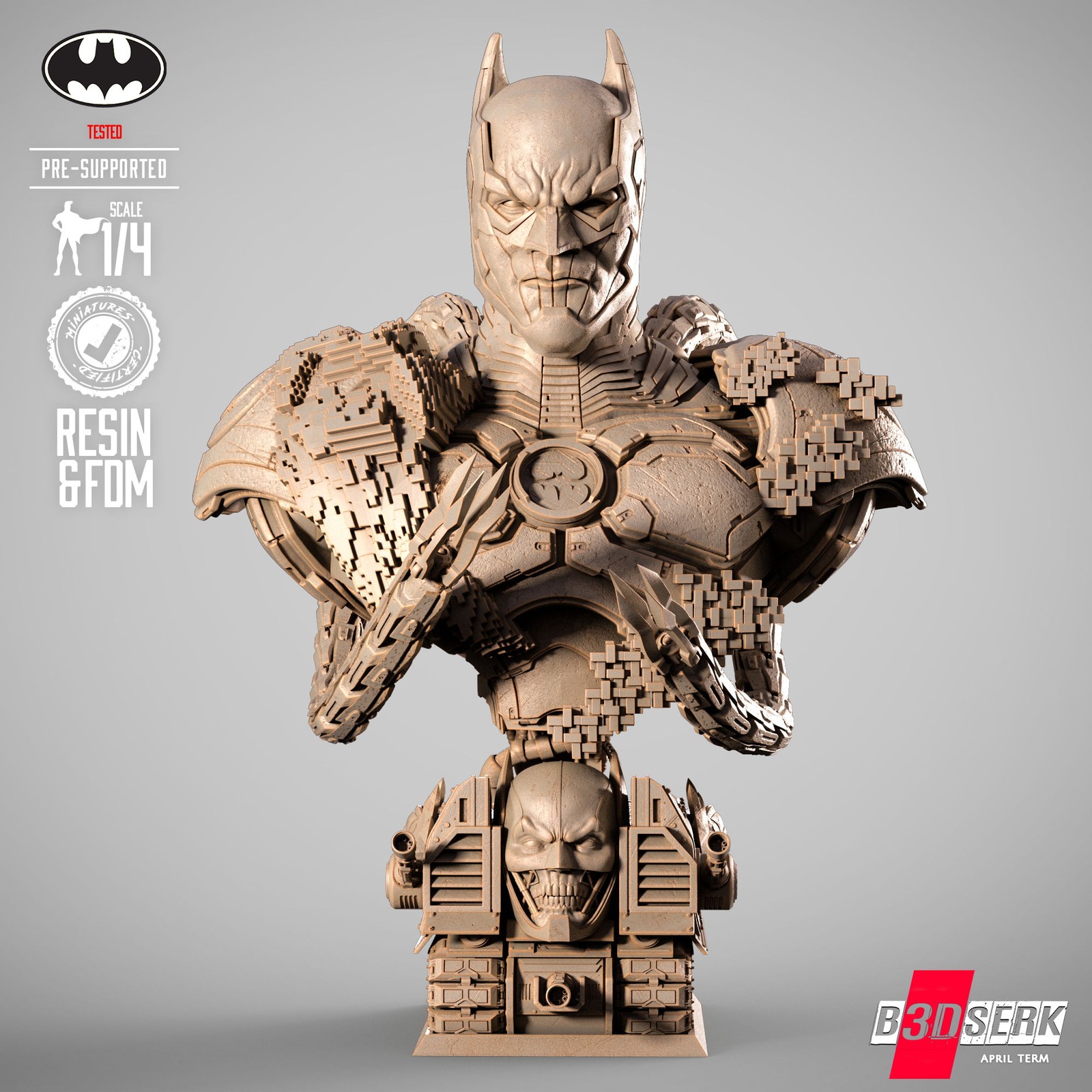 Murder Machine Portrait Bust