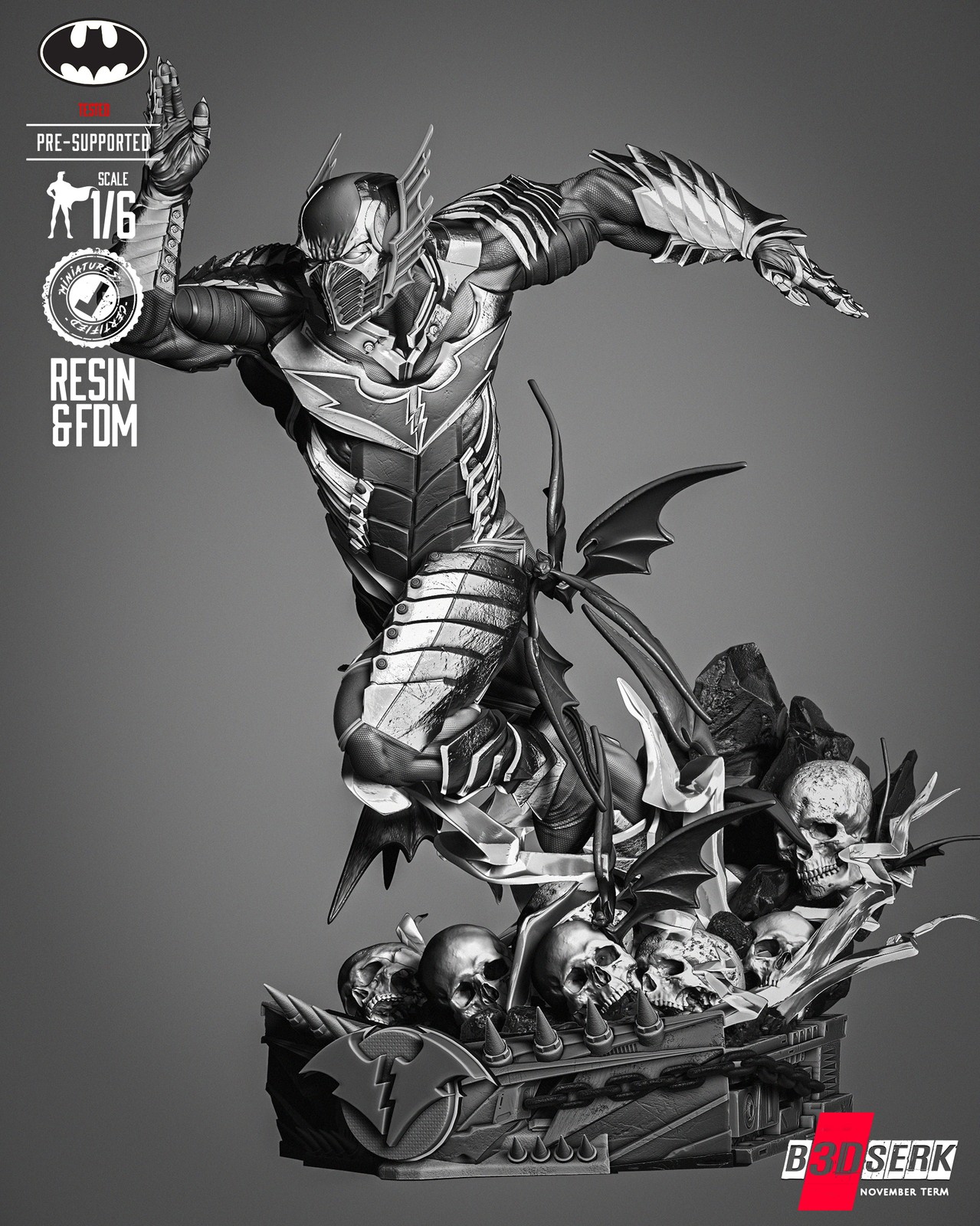 Red Death Sculpture - Image 3