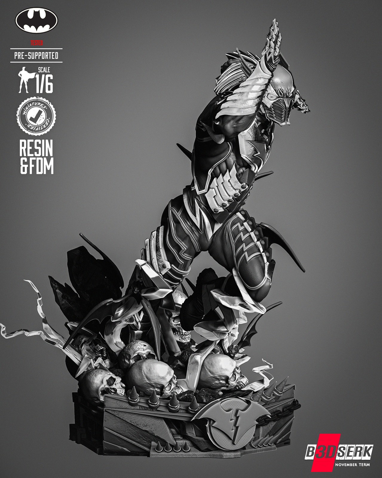 Red Death Sculpture - Image 5