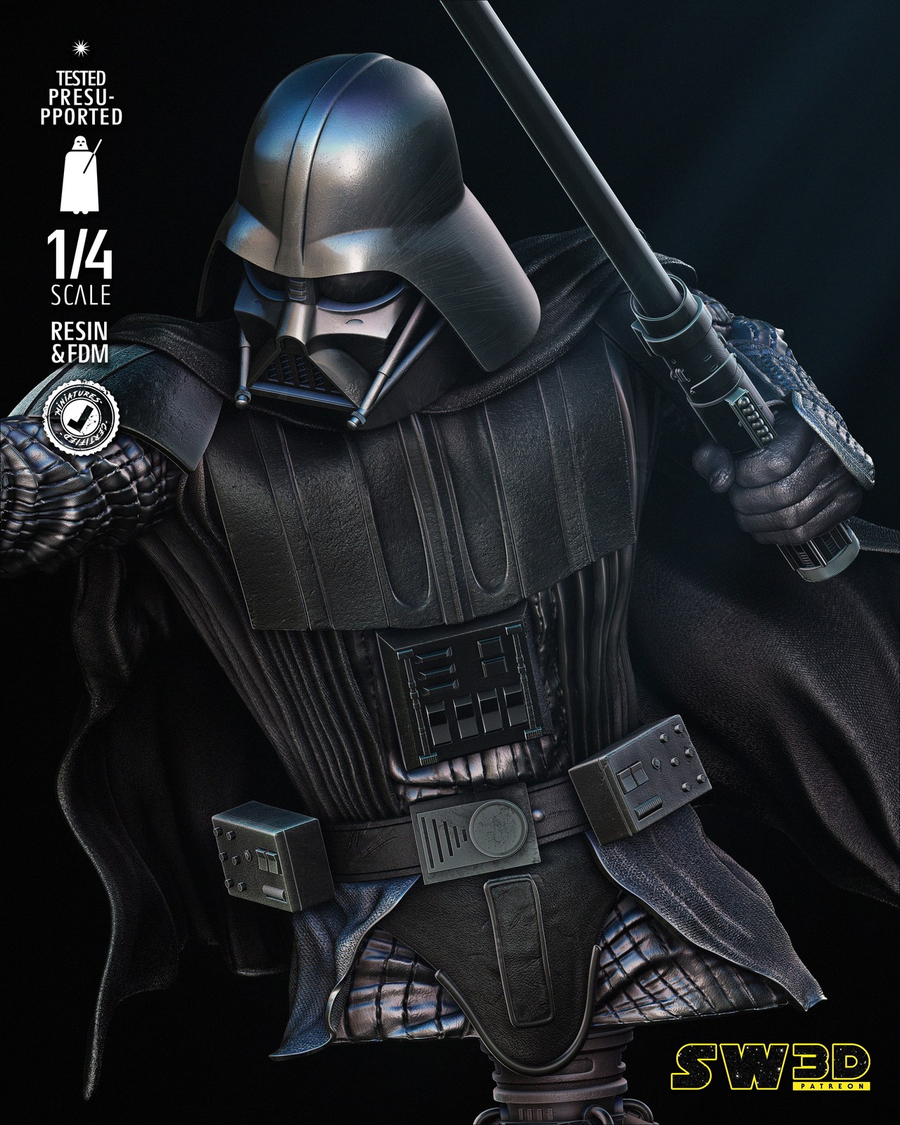 Darth Vader Bust - Image 3