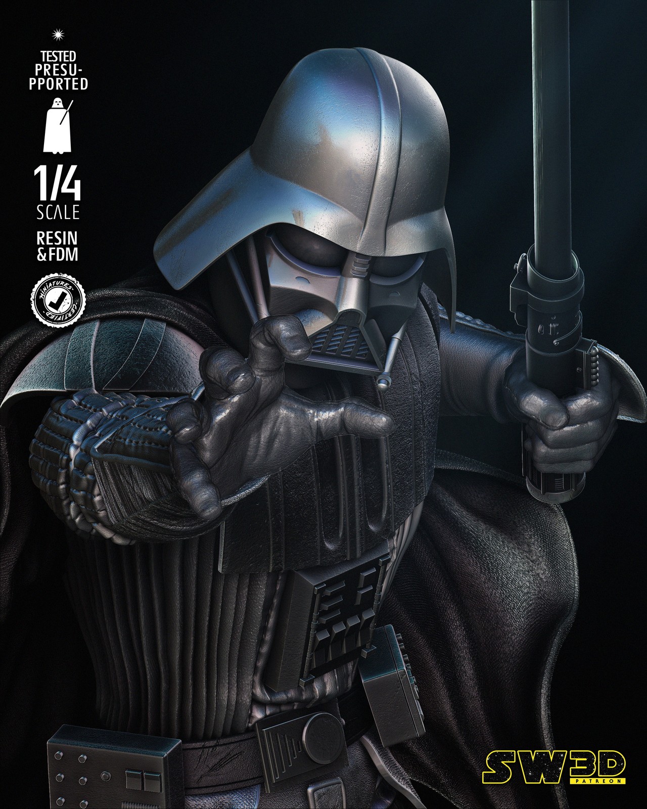 Darth Vader Bust - Image 4