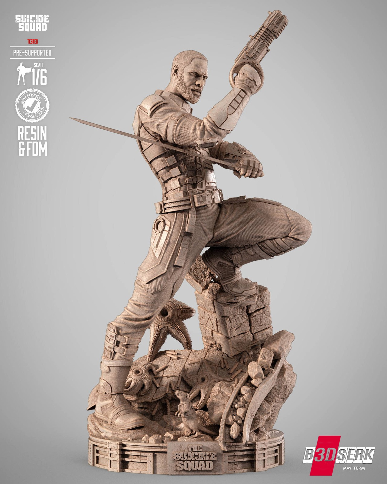 Bloodsport Sculpture - Image 3