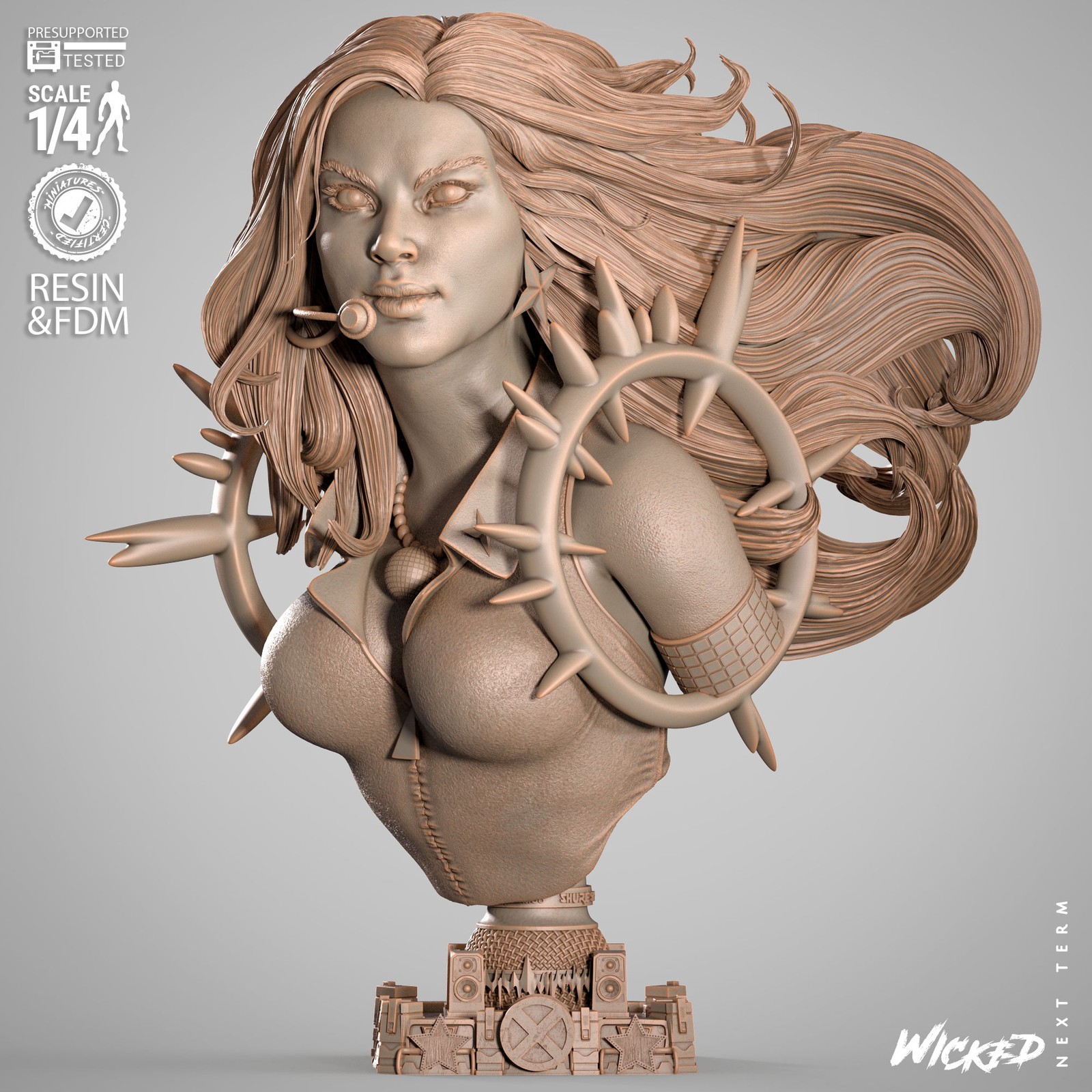 Dazzler Portrait Bust