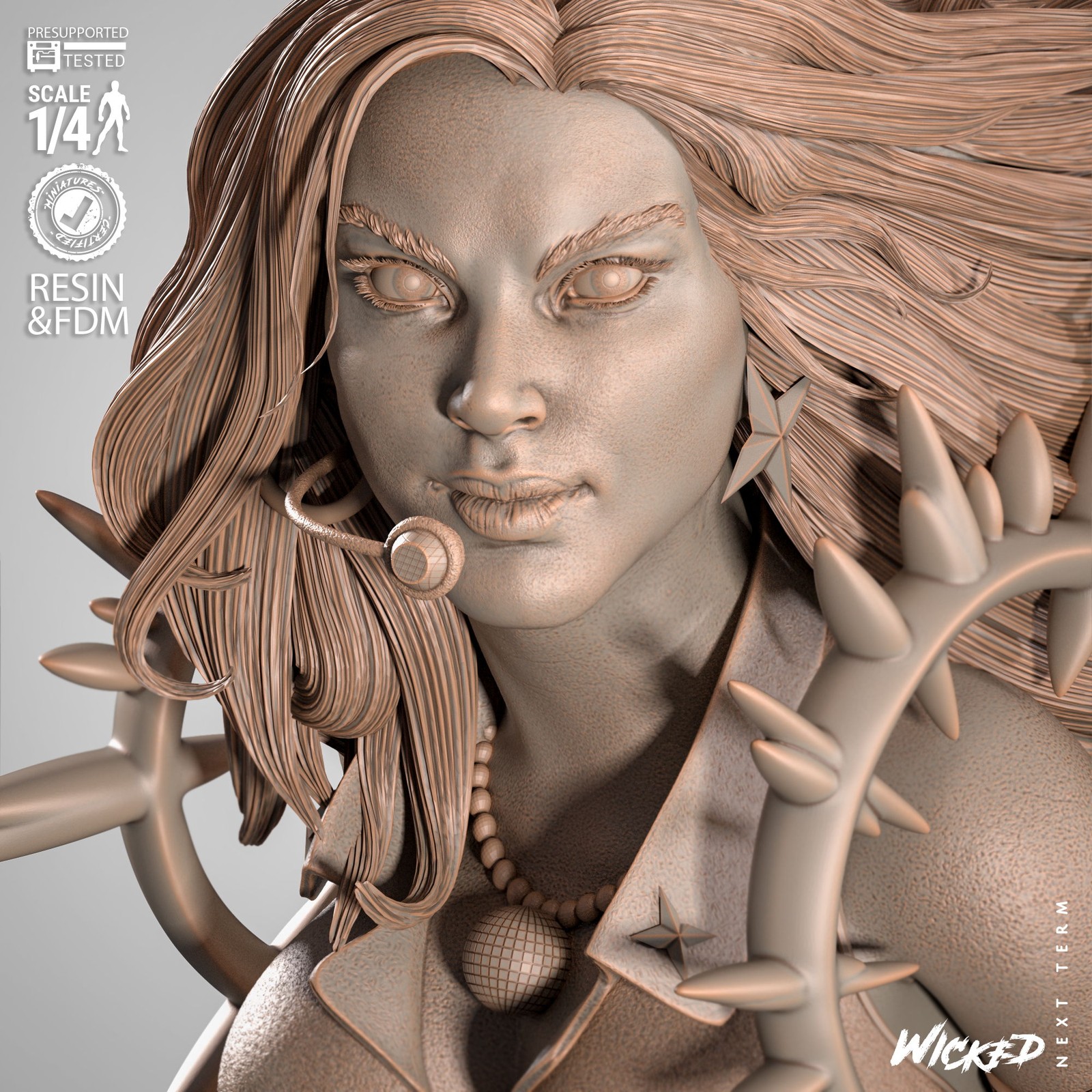 Dazzler Portrait Bust - Image 3