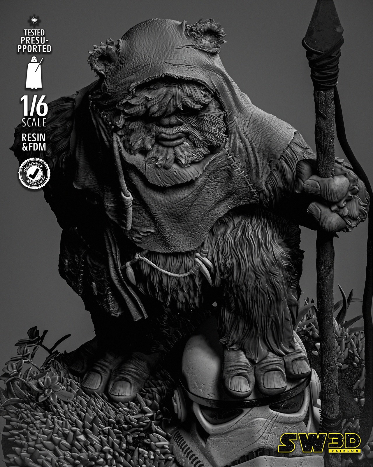 Ewok 1 Sculpture - Image 5