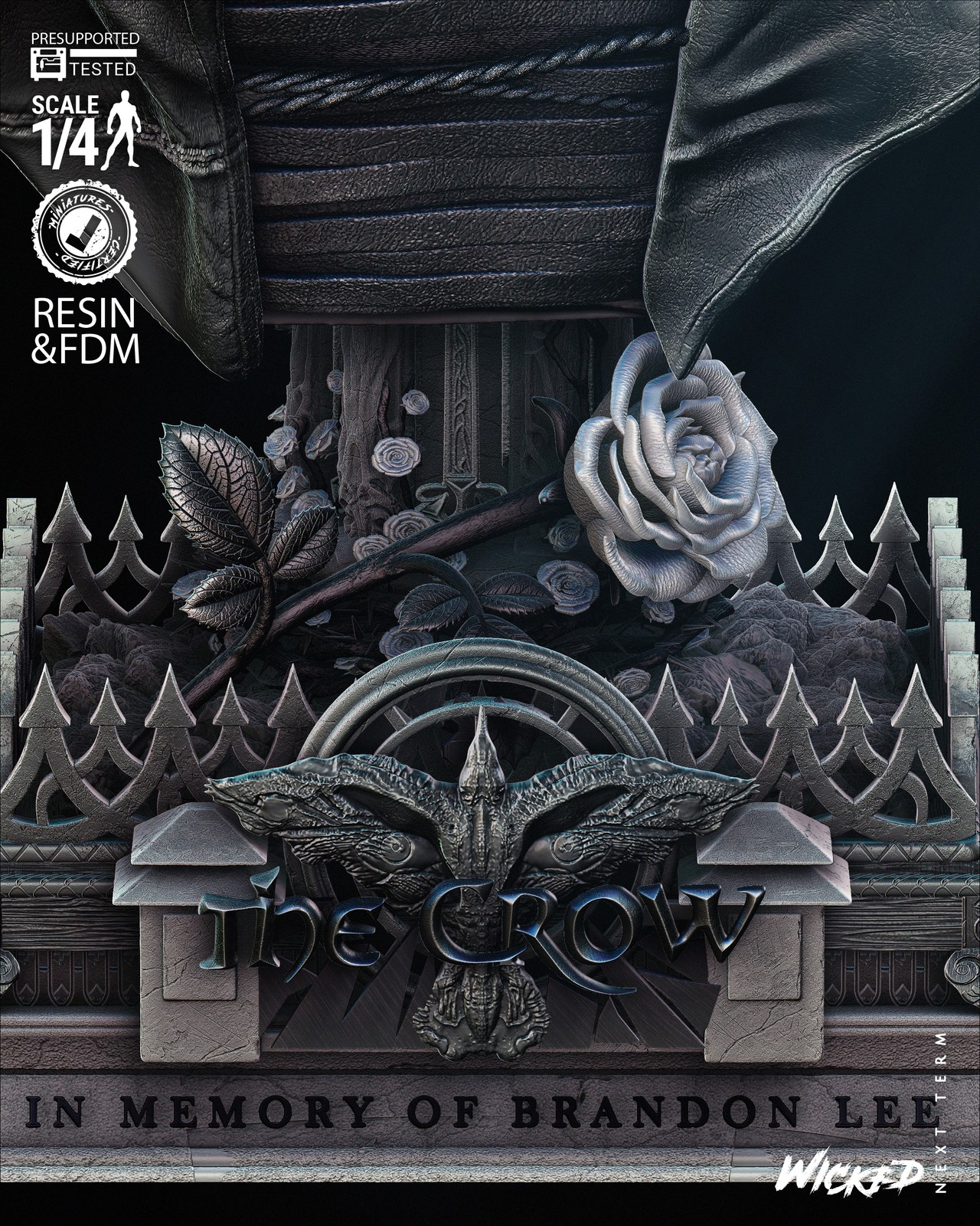 The Crow Bust Portrait - Image 5