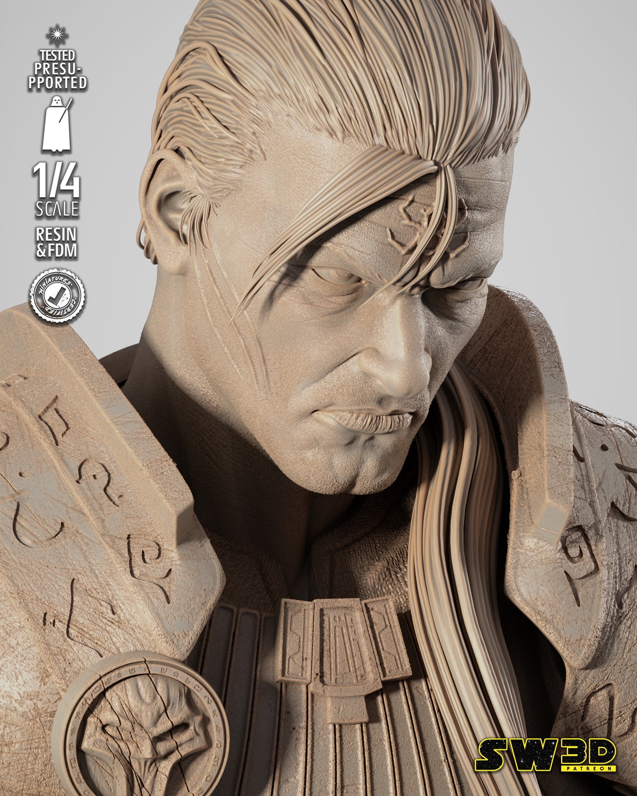 Exar Kun Portrait Bust - Image 4