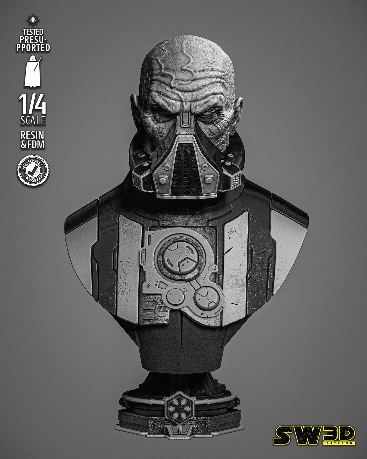 Darth Malgus Portrait Bust