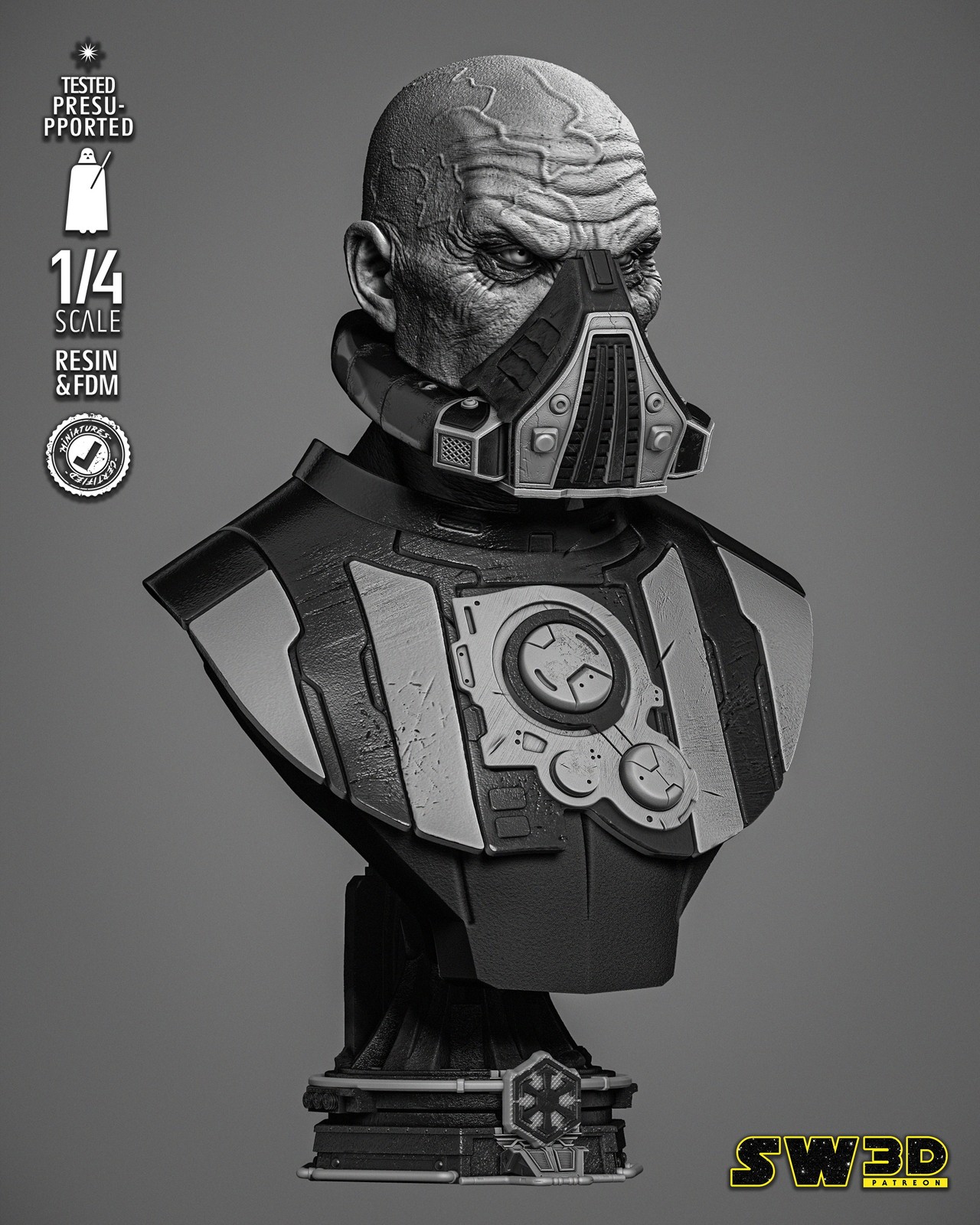 Darth Malgus Portrait Bust - Image 5