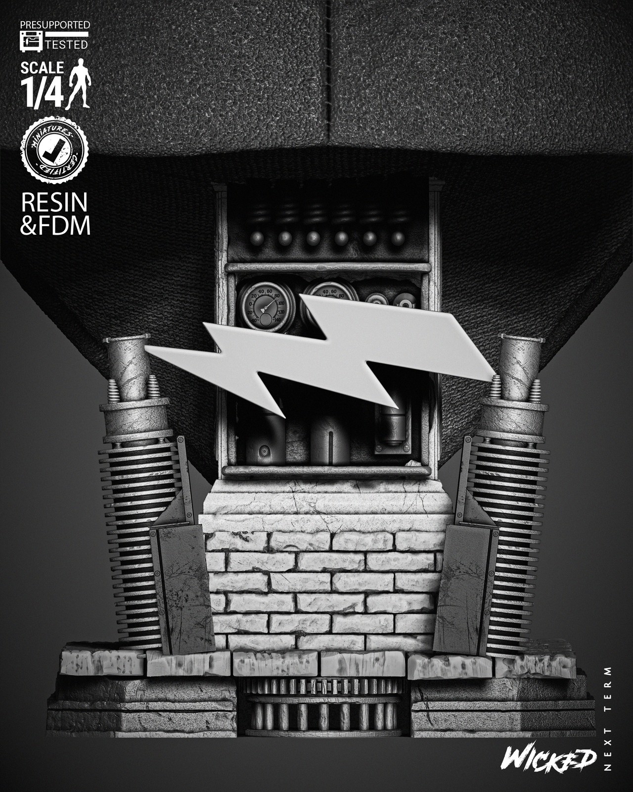 Frankenstein Portrait Bust - Image 2