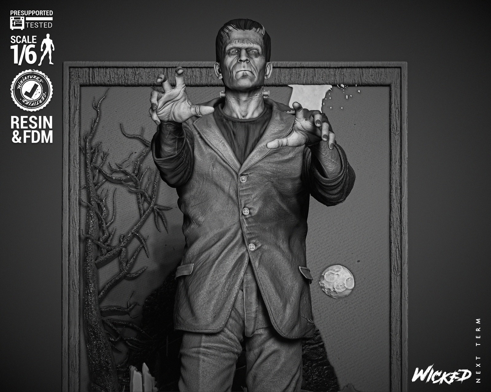 Frankenstein Sculpture - Image 5