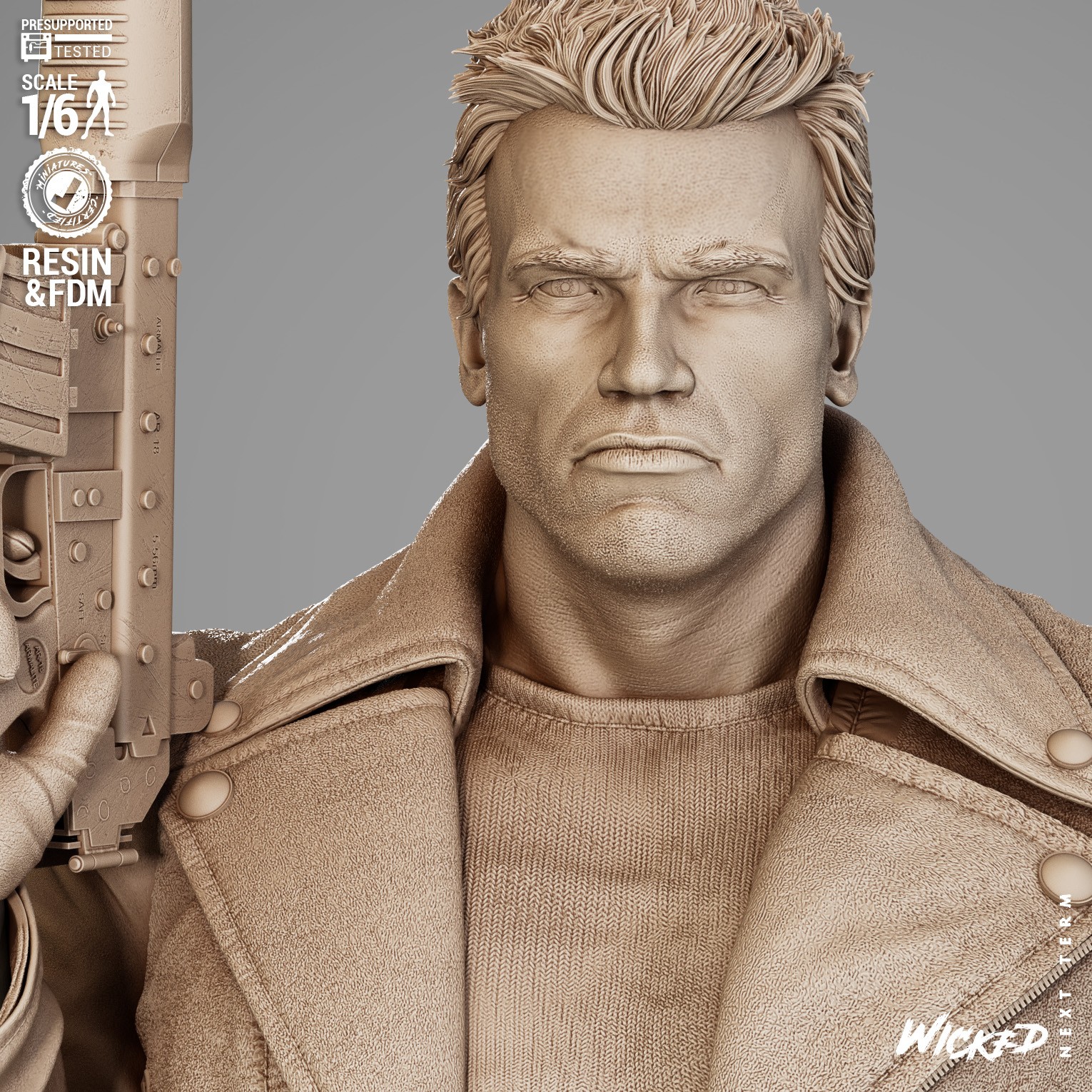 Terminator 1 Sculpture - Image 2