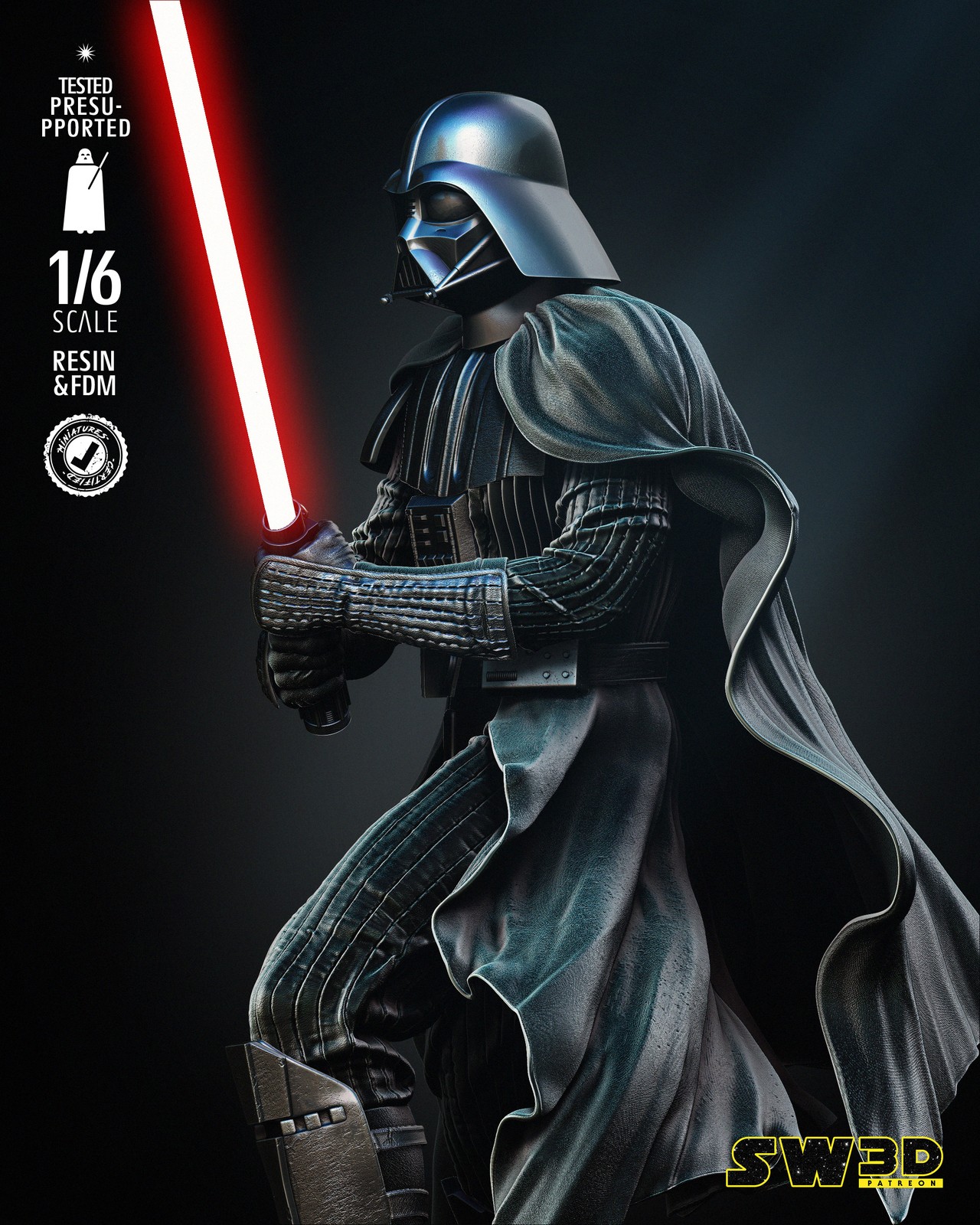 Darth Vader Sculpture - Image 3